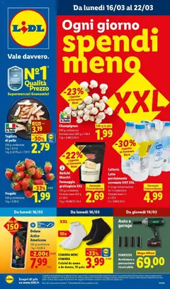Anteprima del volantino Lidl - XXL valido a partire dal 15.03.2026