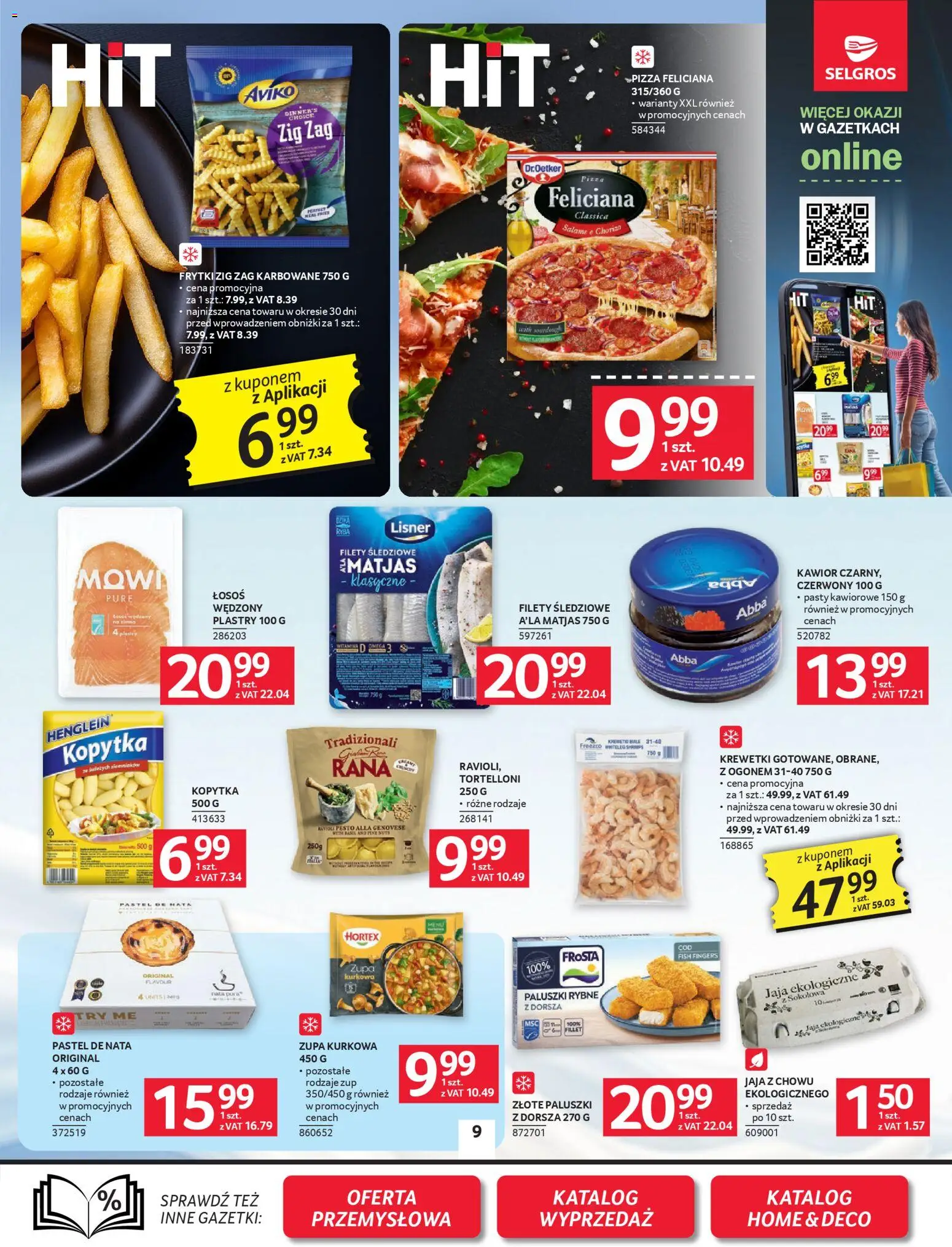 Selgros cash&carry Gazetka od 08.01.2026 | Strona: 9 | Produkty: Pesto, Zupa, Kopytka, Frytki