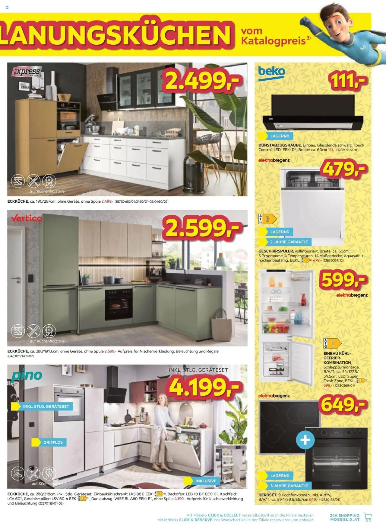 Möbelix Angebote gültig ab 05.08.2025 | Seite: 7 | Produkte: Kochfeld, Geschirrspüler
