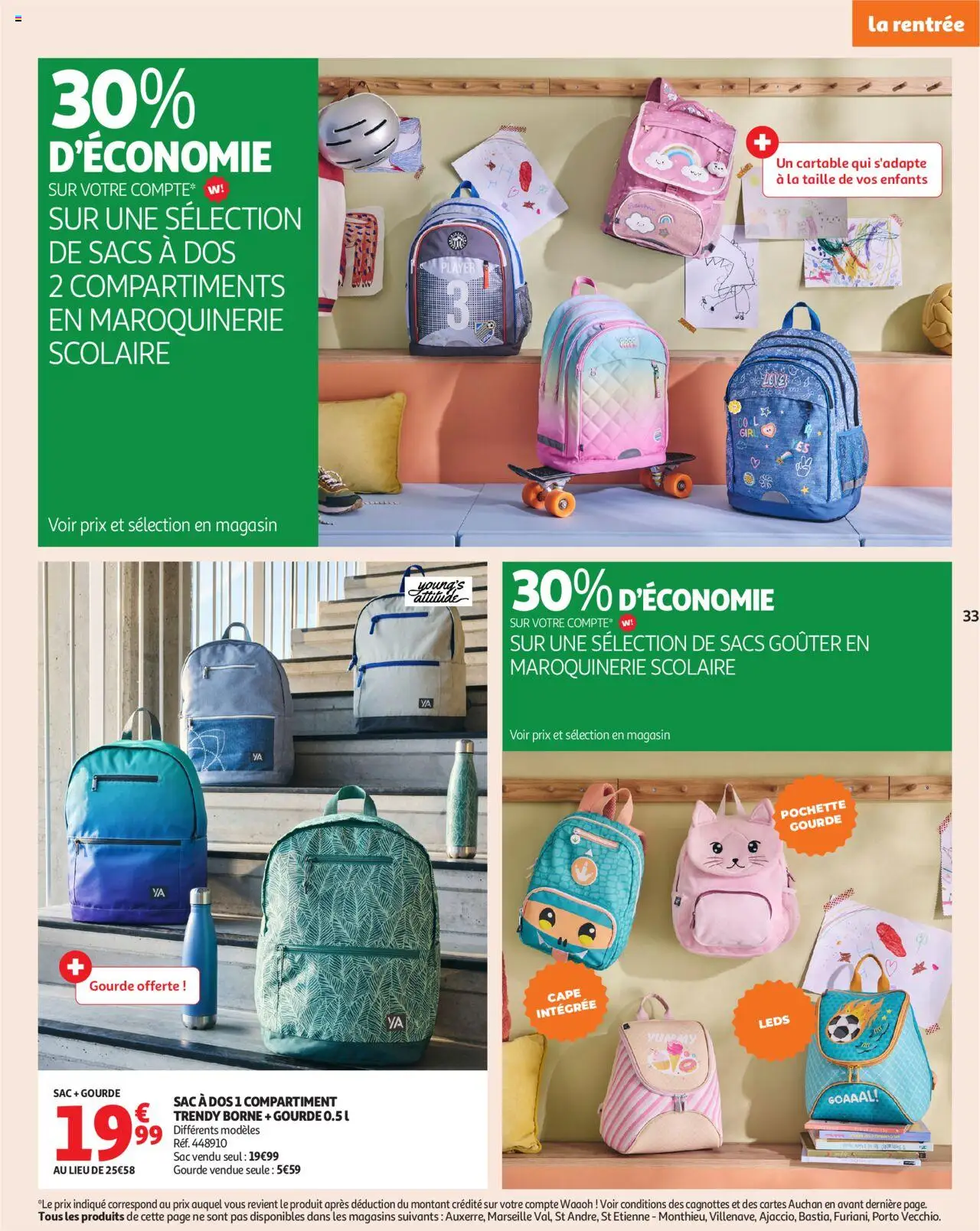  | Page: 33 | Produits: Sac, Gourde, Cartable