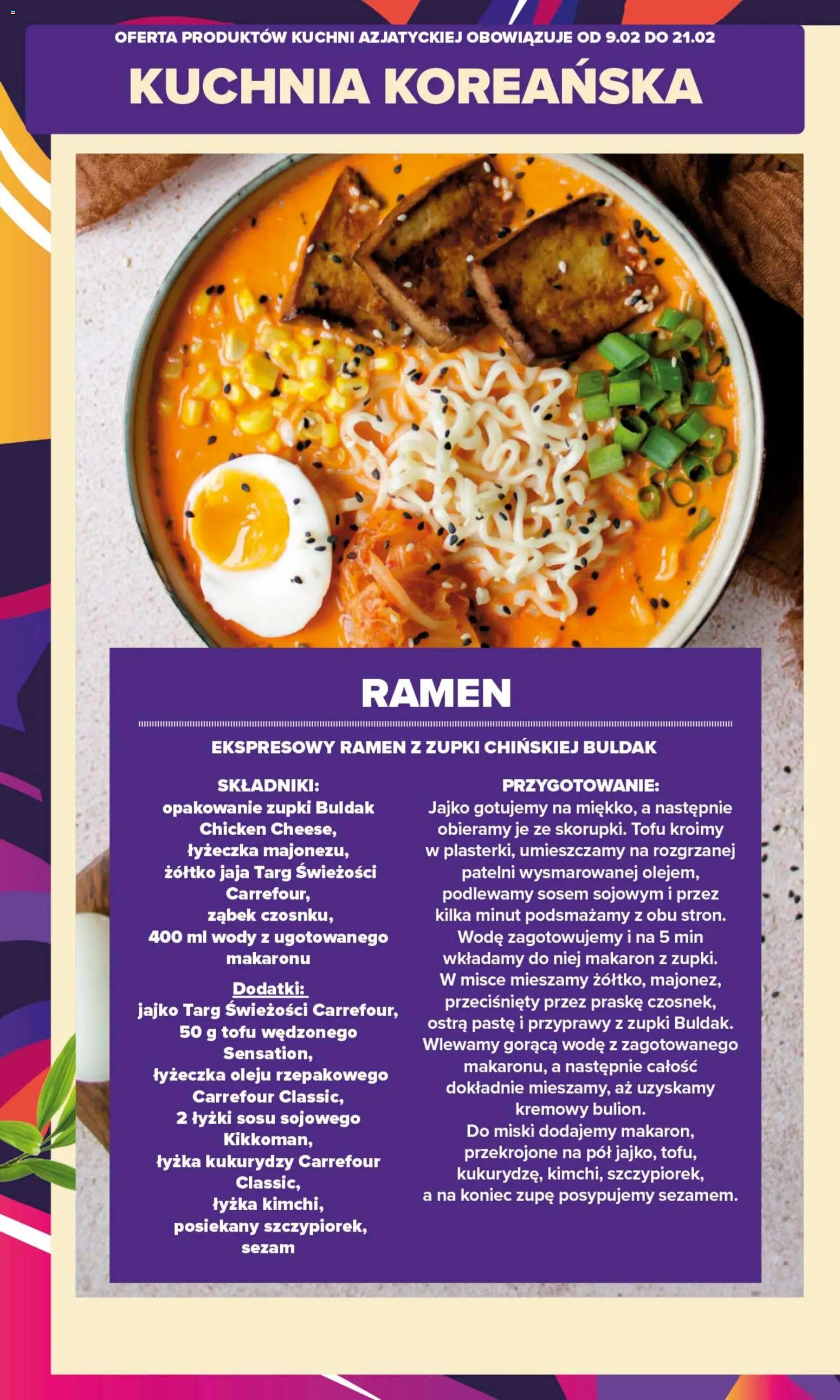 Carrefour Gazetka - Kuchnia Azjatycka od 09.02.2026 | Strona: 4