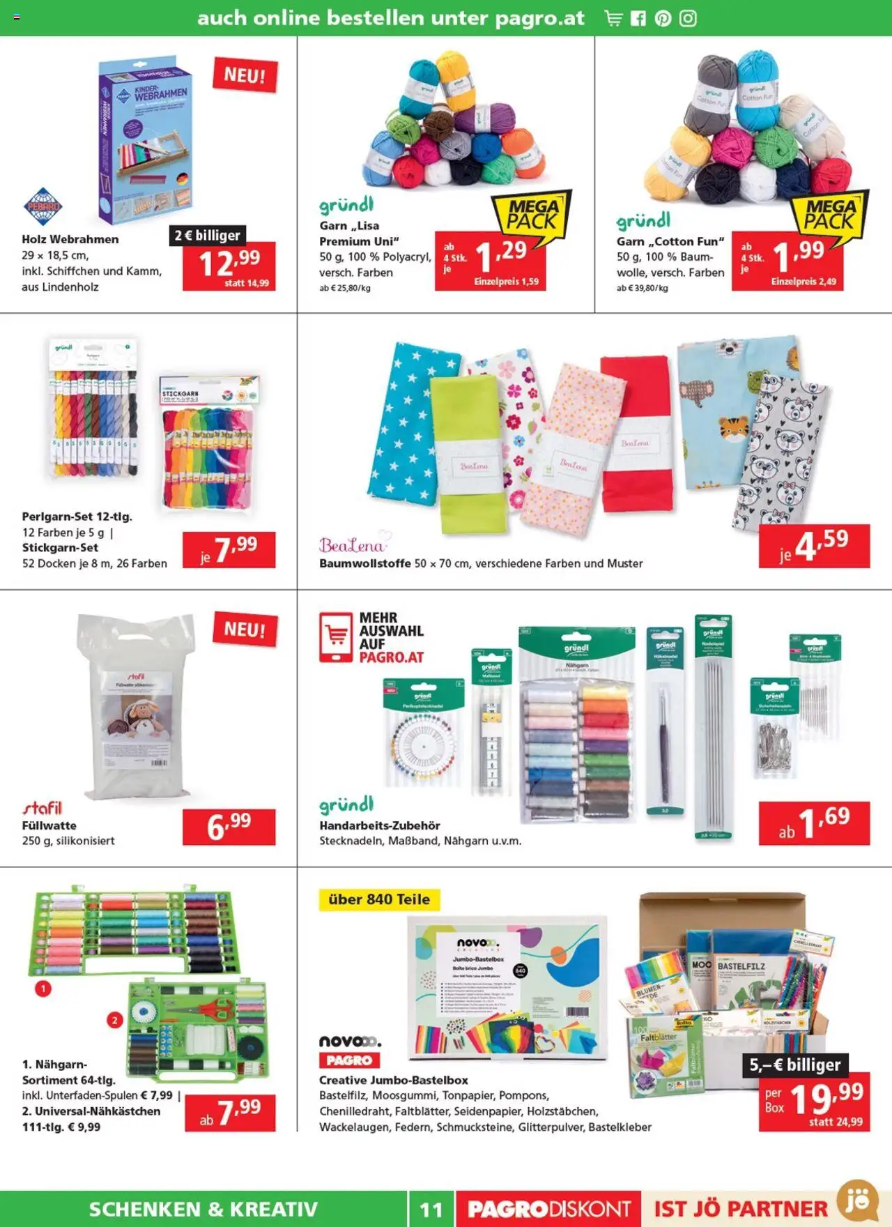 Pagro-Diskont Flugblatt gültig ab 07.08.2025 | Seite: 11