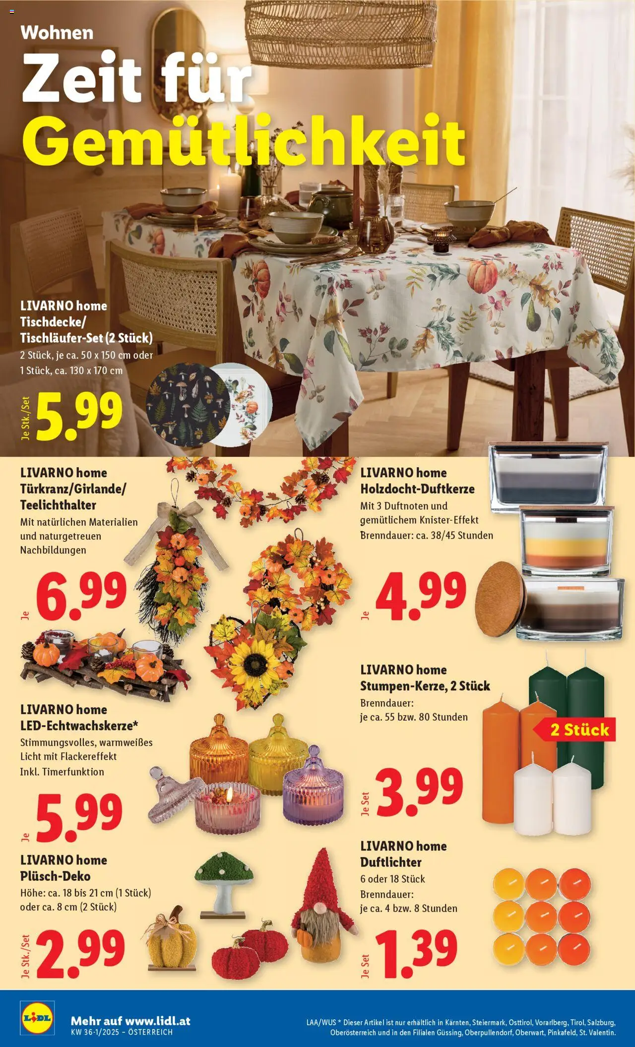 Lidl Flugblatt - Altenmarkt im Pongau, St. Johann im Pongau, Zell am See gültig ab 28.08.2025 | Seite: 28