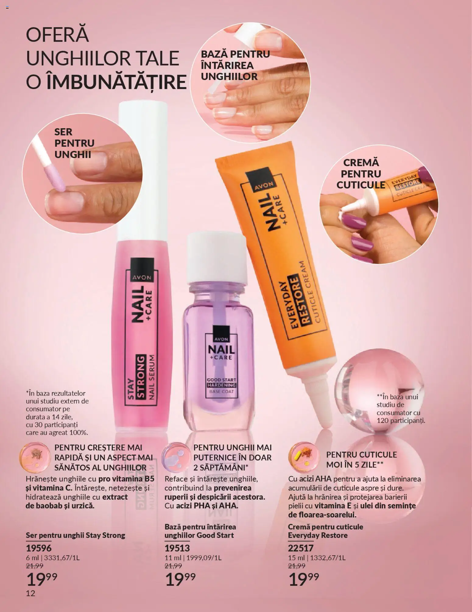 Noul catalog Avon – valabil de la 01.02.2026 | Pagină: 14 | Produse: Serum, Semințe, Cremă, Ulei