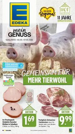 Edeka prospekt Pfalzgrafenweiler	 ab 02.03.2026 gültig
