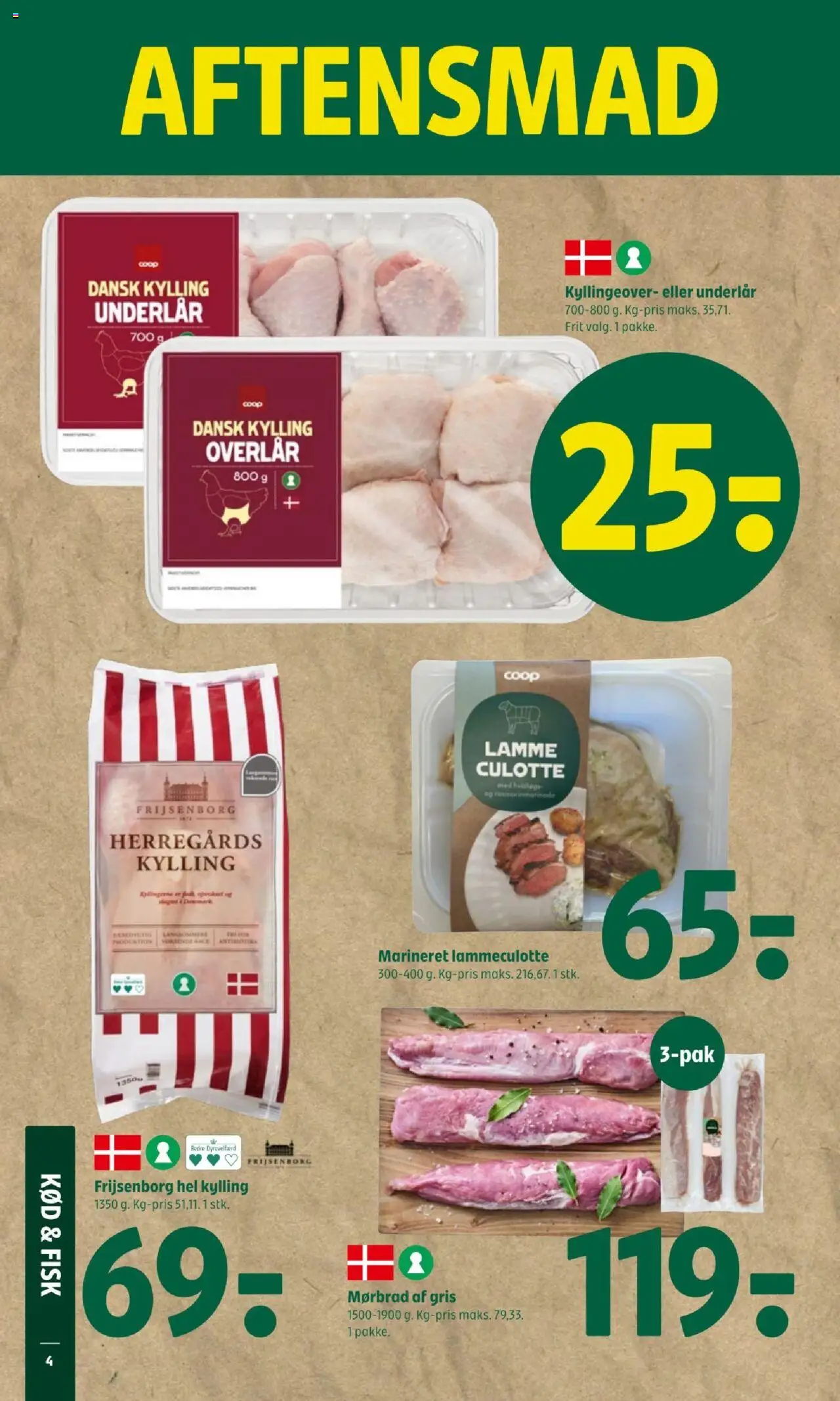 Coop 365 Tilbudsavis gyldig fra 07.08.2025 | Side: 6 | Produkter: Fisk