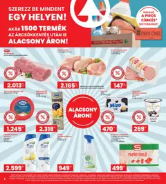 Interspar akciós ujság - amely érvényes a következő dátumtól: 31.07.2025 | Oldal: 8 | Termékek: Papírtörlő, Sampon, Szeletelt sajt, Trappista sajt