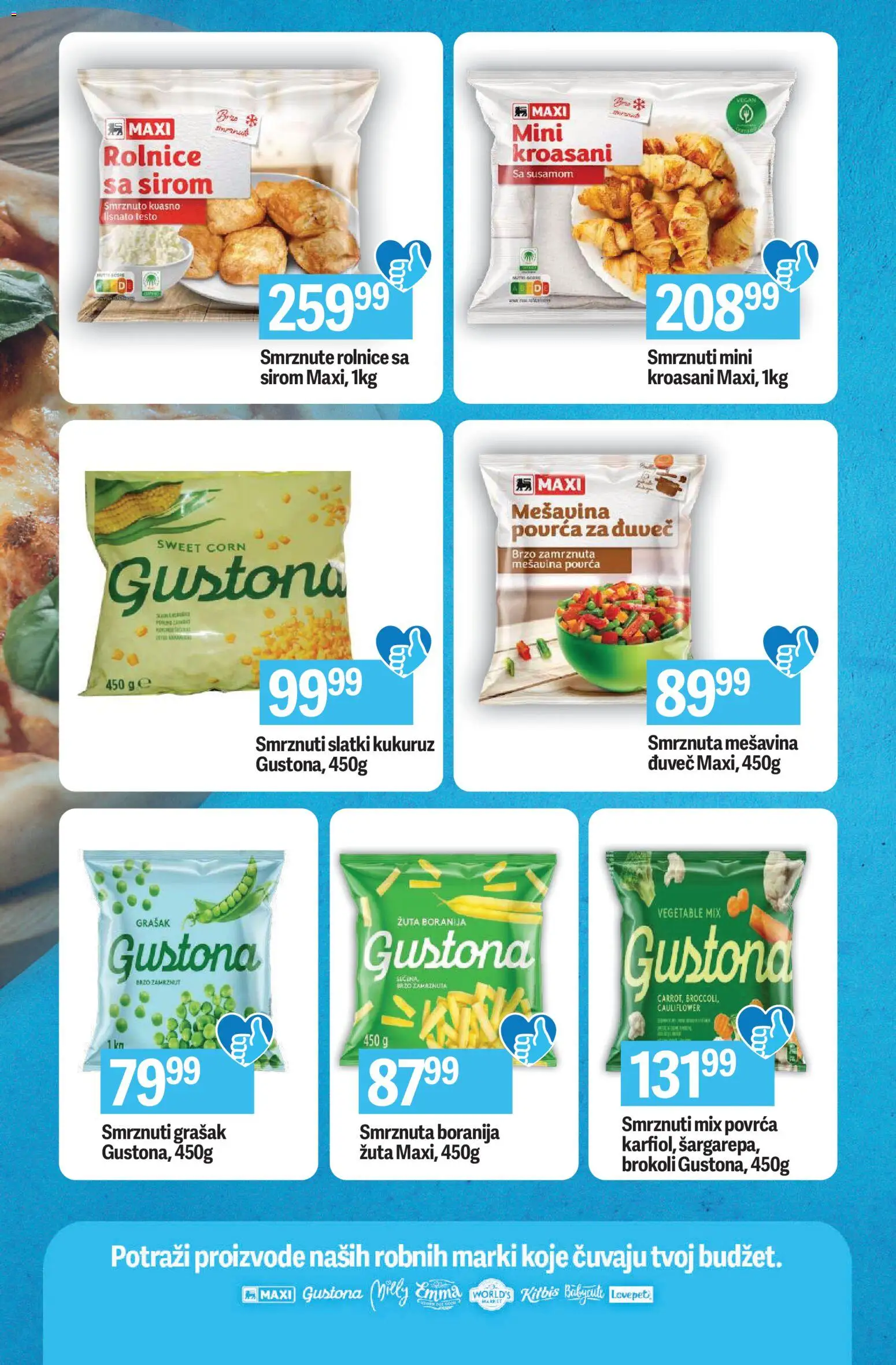 Maxi katalog - važi od 20.11.2025 | Strana: 5 | Proizvode: Boranija, Grašak, Kukuruz