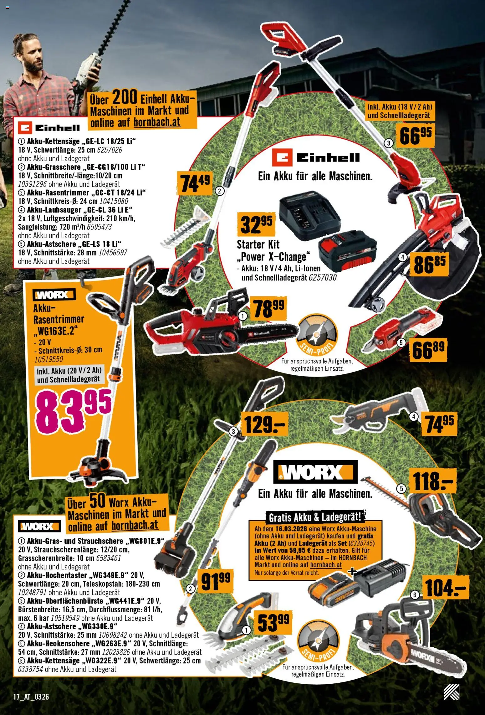 Hornbach Flugblatt gültig ab 17.03.2026 | Seite: 17