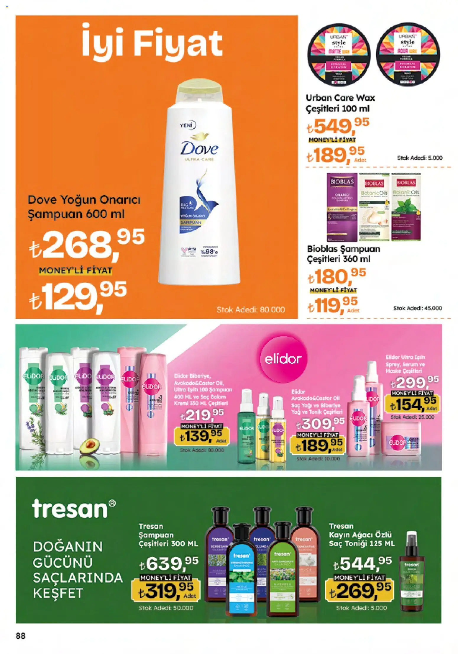 Migros Katalog - Migroskop - 26.02.2026 tarihinden itibaren geçerlidir | Sayfa: 88 | Ürünler: Şampuan, Saç yağı, Yağ