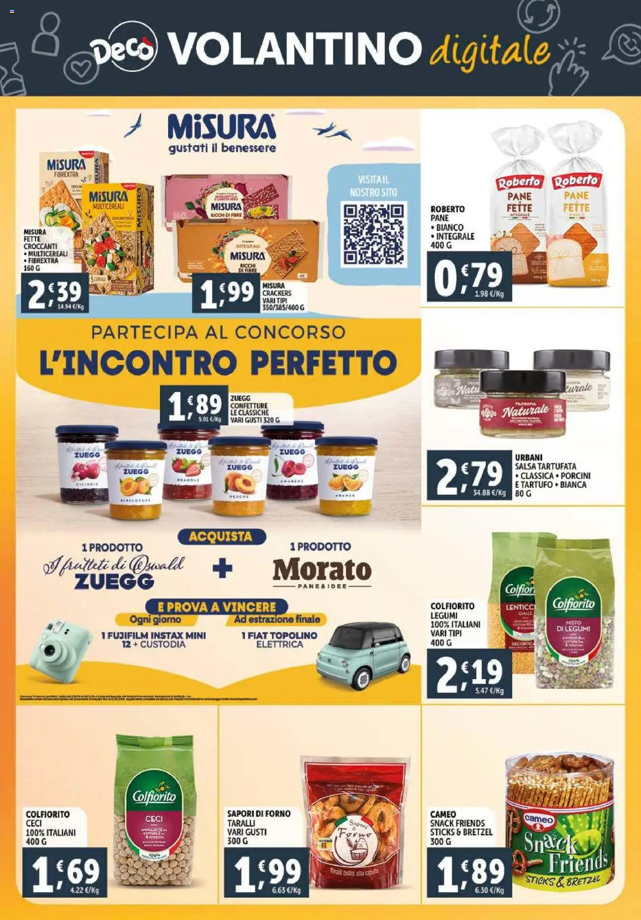 Volantino Decò del 23.09.2025 | Pagina: 28 | Prodotti: Legumi, Fragole, Salsa, Forno