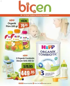 20.01.2026 tarihinden itibaren geçerli olan Biçen Market kataloğu önizlemesi | Sayfa: 1