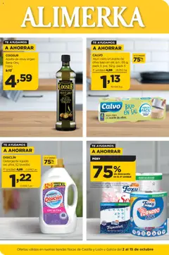 Vista previa Alimerka folleto Castilla y León válido desde el 02.10.2025