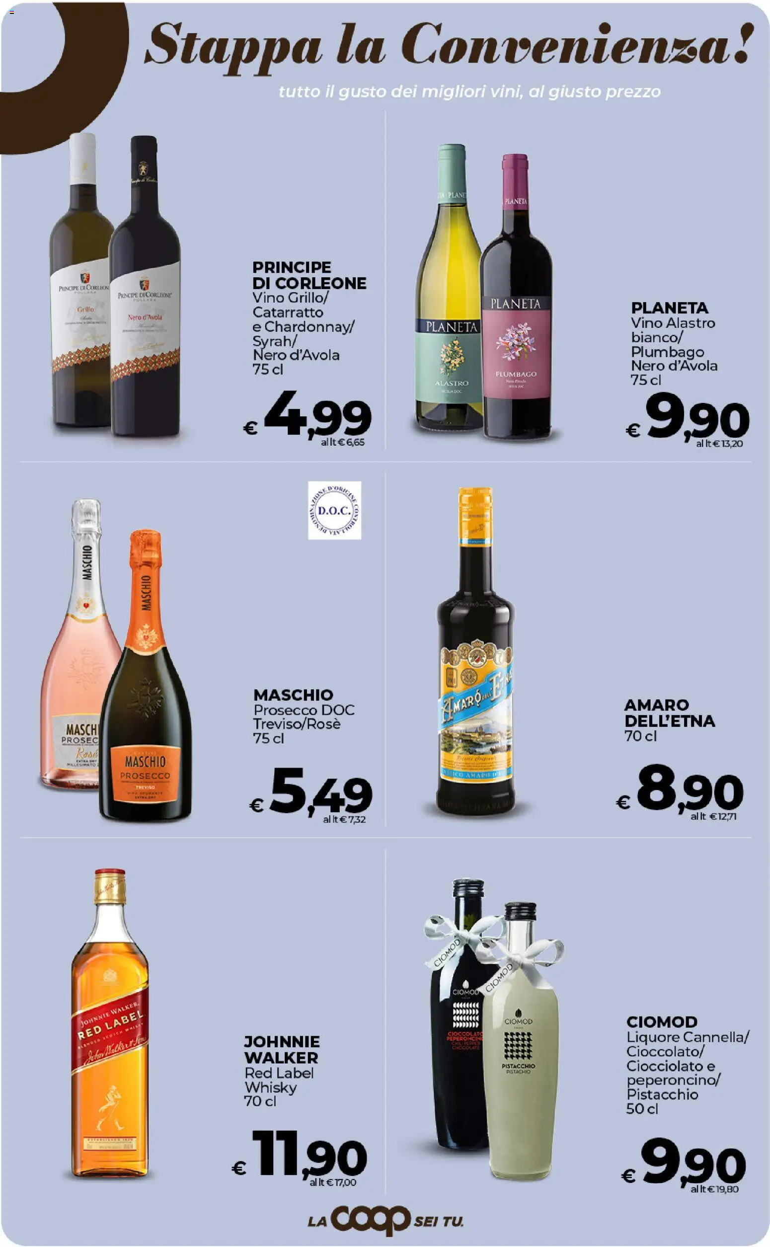 Volantino Ipercoop del 17.01.2026 | Pagina: 37 | Prodotti: Cioccolato, Prosecco, Peperoncino, Amaro
