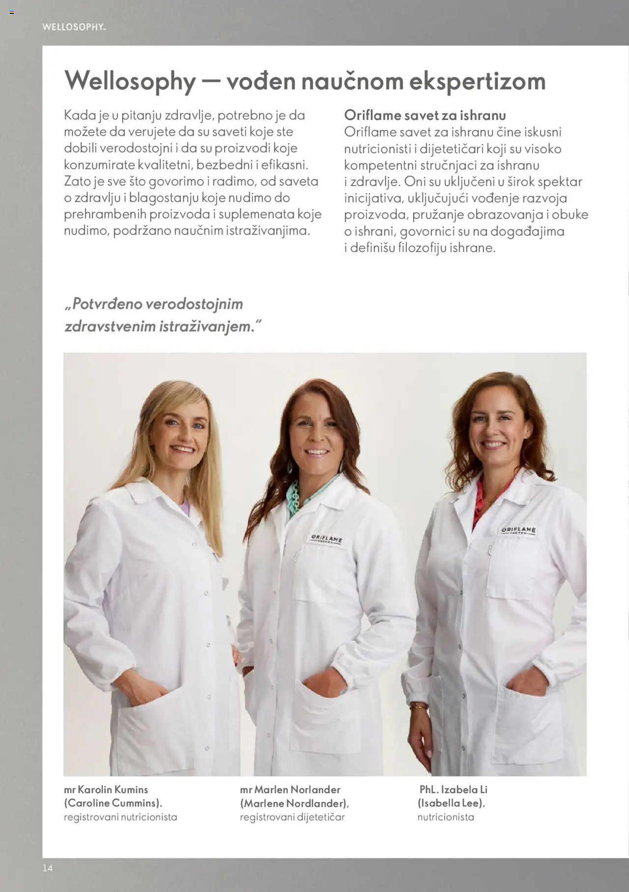 Oriflame katalog - važi od 11.04.2024 | Strana: 14