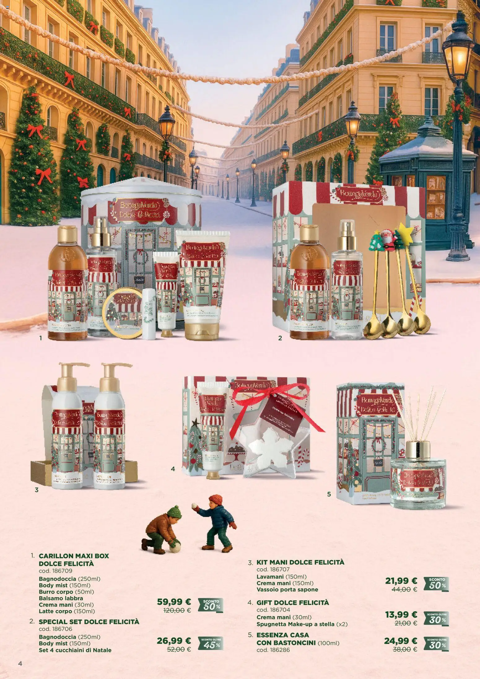 Volantino Bottega Verde del 03.11.2025 | Pagina: 4 | Prodotti: Sapone, Latte, Burro, Vassoio