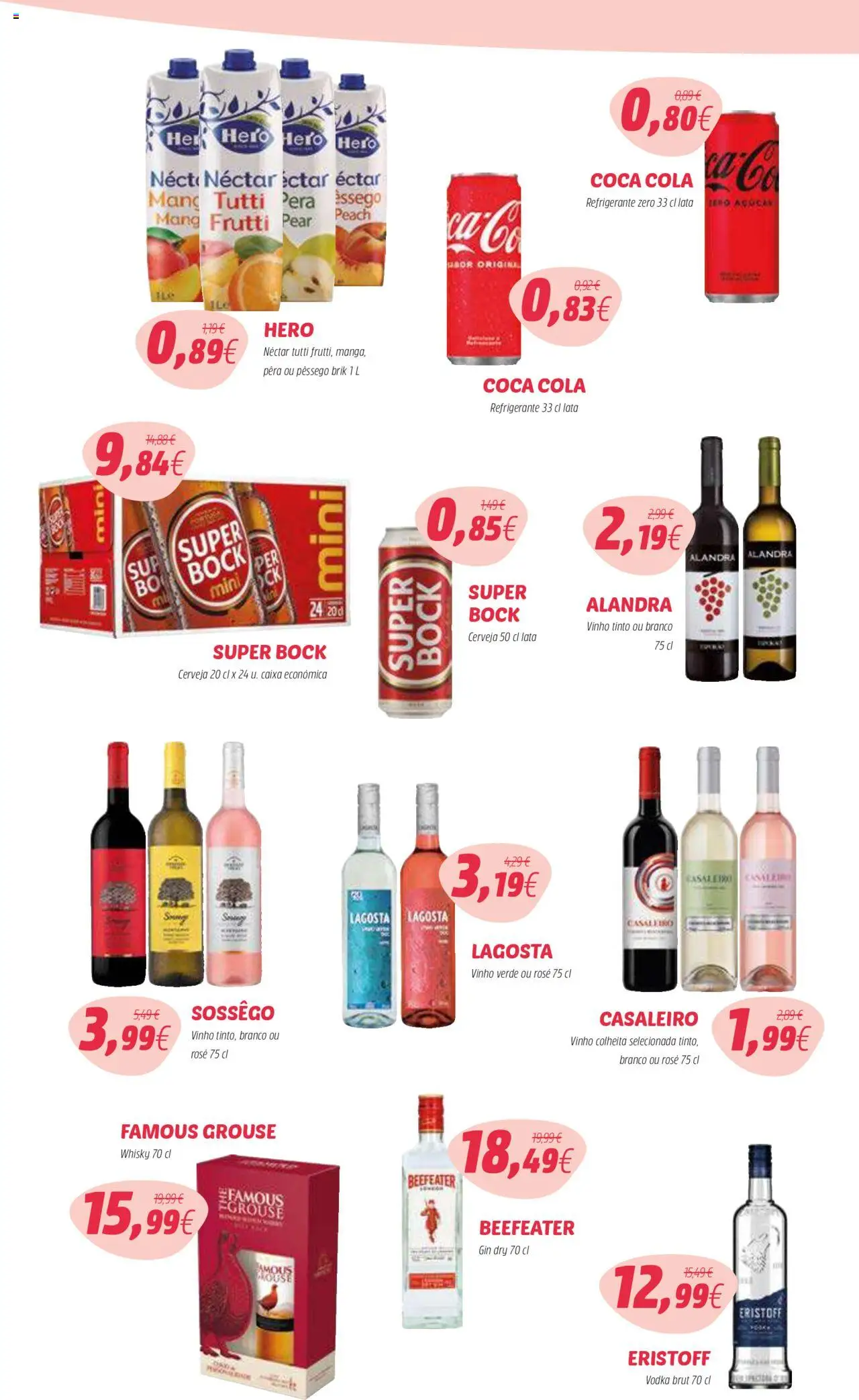 Coviran folheto │ válido de 21.10.2025 | Página: 14 | Produtos: Whisky, Super bock, Lagosta, Vinho