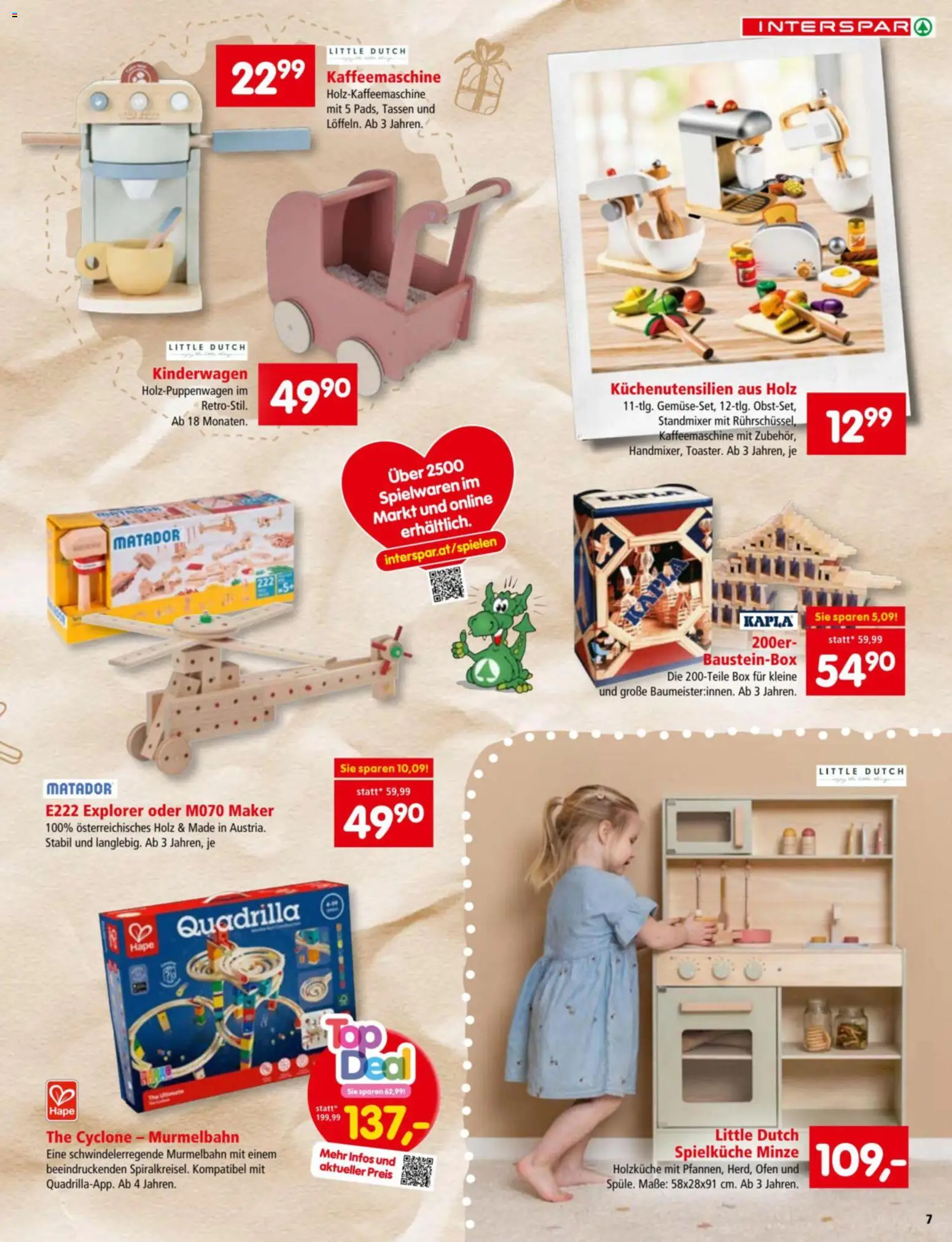 Interspar Spiele - Paradies gültig ab 30.10.2025 | Seite: 7 | Produkte: Ofen, Kaffeemaschine, Box