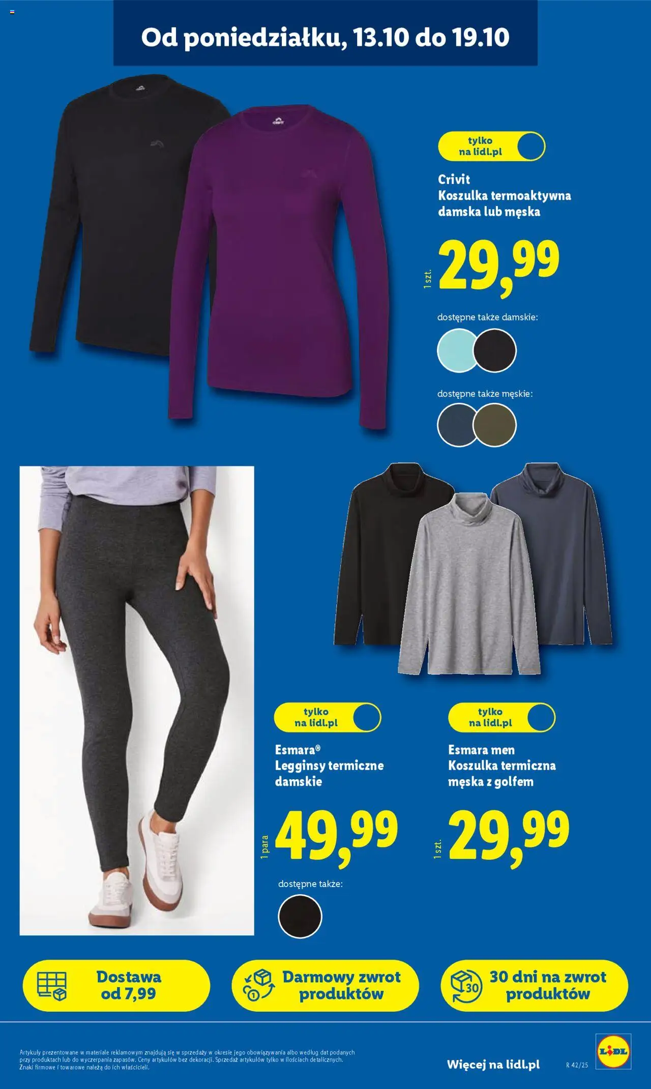 Lidl Katalog od 13.10.2025 | Strona: 25 | Produkty: Legginsy