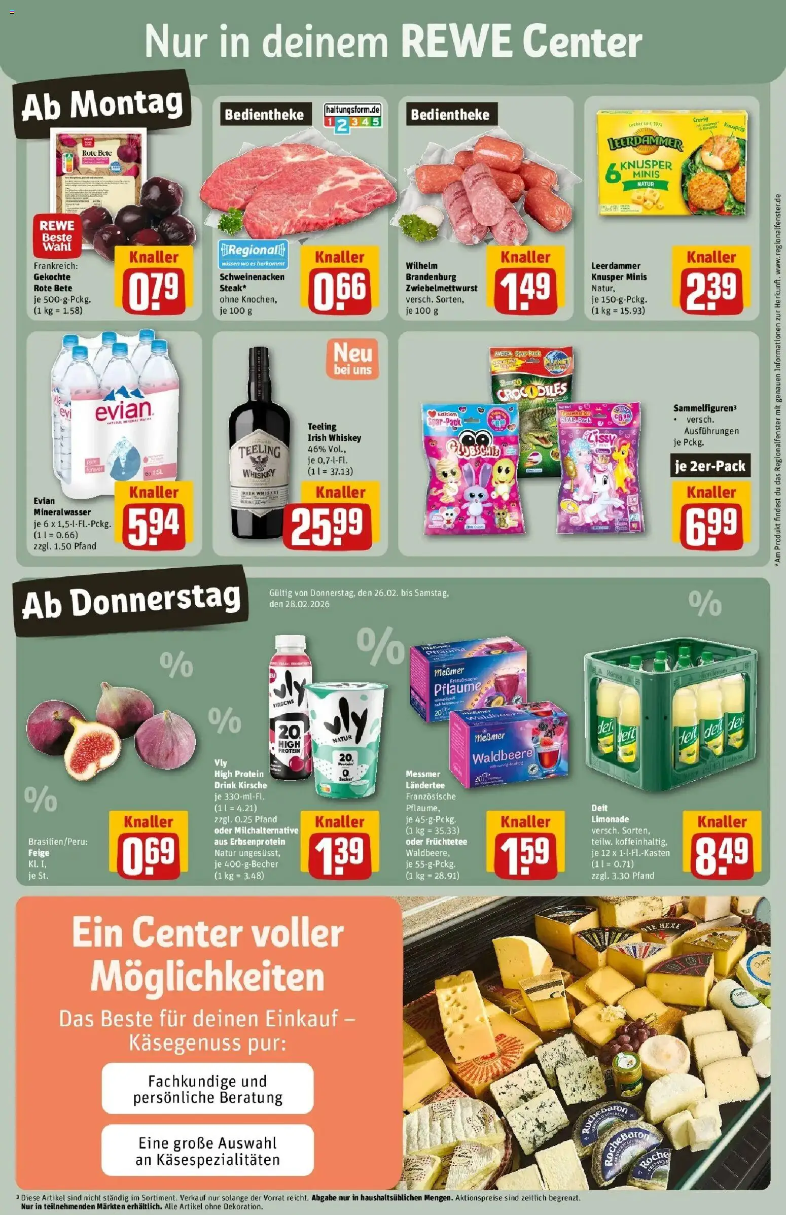 Rewe prospekt Bad Zwischenahn	 – gültig ab 22.02.2026 | Seite: 3 | Produkte: Messmer, Limonade, Leerdammer, Whiskey