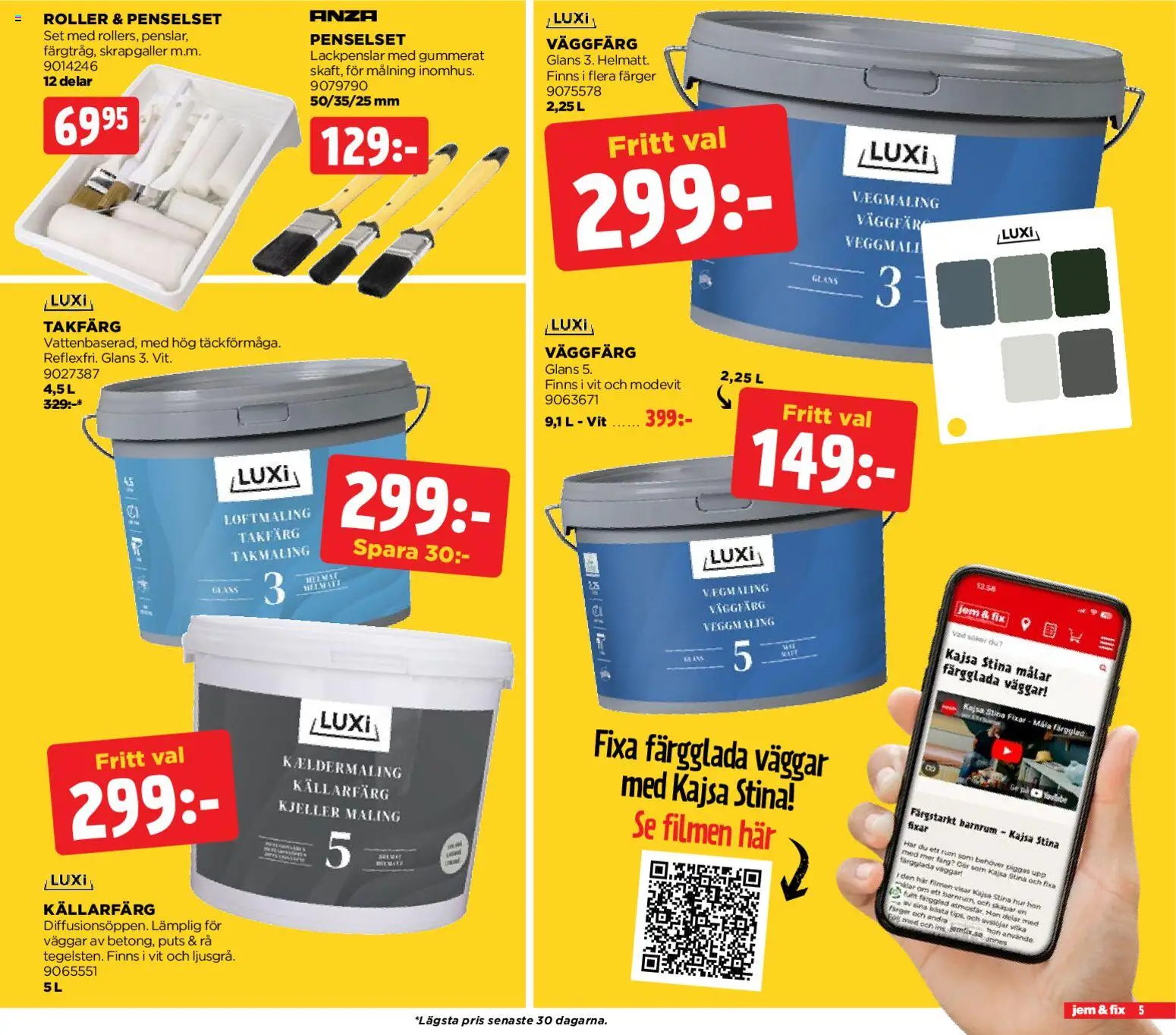 Jem & Fix reklamblad aktuell från 29.12.2025 | Sida: 5 | Produkter: Set, Roller