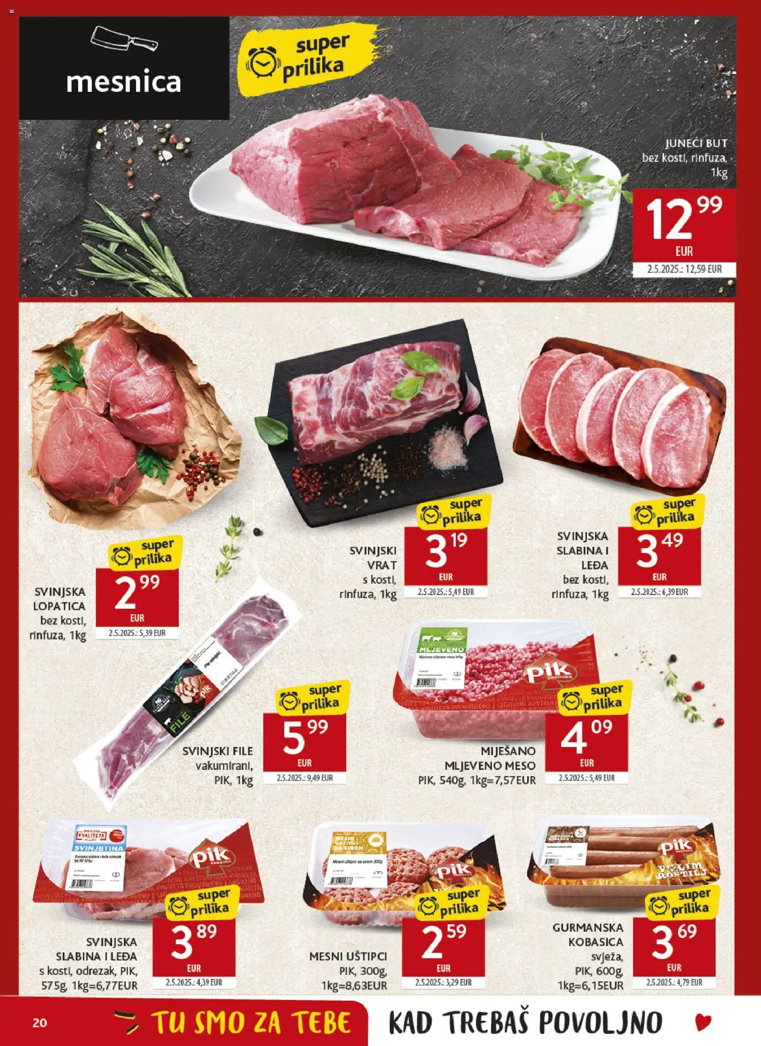 Konzum HR akciós ujság - amely érvényes a következő dátumtól: 11.03.2026 | Oldal: 20