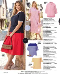 Ulla Popken akciós újság - amely érvényes a következő dátumtól: 01.04.2026 | Oldal: 132 | Termékek: Tunika