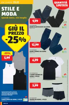 Anteprima del volantino BOXER DA UOMO, 3 PEZZI, UP 2 FASHION MEN, taglie: M-XXL valido a partire dal 22.12.2025 | Pagina: 26
