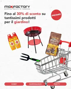 Anteprima del volantino Max Factory volantino Barbecue valido a partire dal 13.04.2026