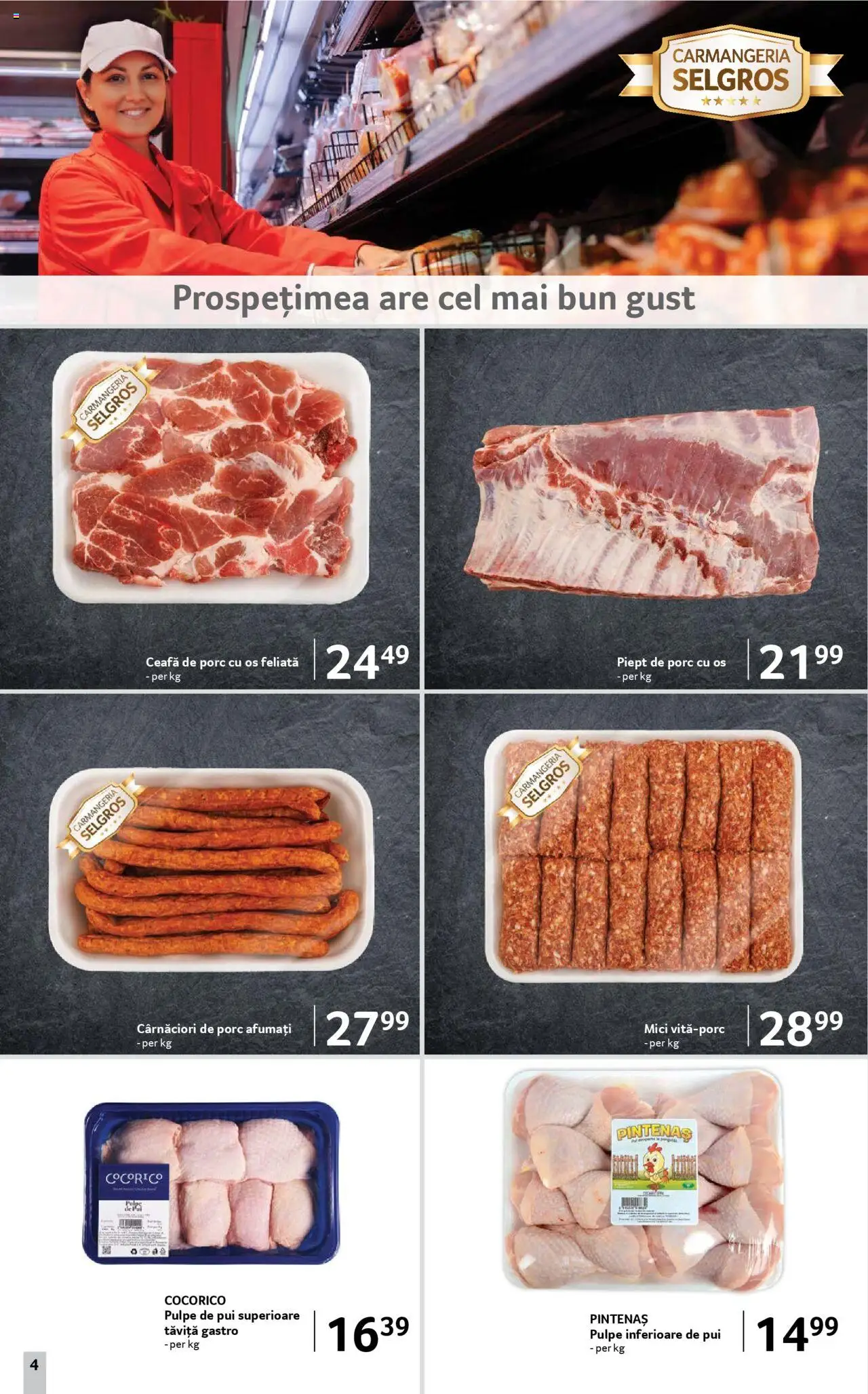 Catalog Selgros - Food – valabil de la 22.08.2025 | Pagină: 4 | Produse: Keçeli kalem, Hacıyatmaz Kedi Oyuncağı, Mici