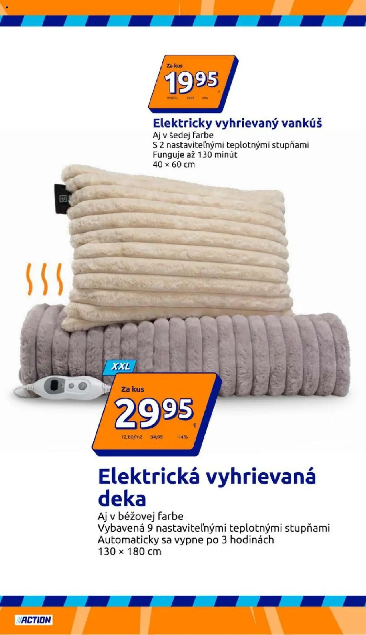 Nové Action akcie – leták je platný od 01.10.2025 | Strana: 15 | Produkty: Vankúš