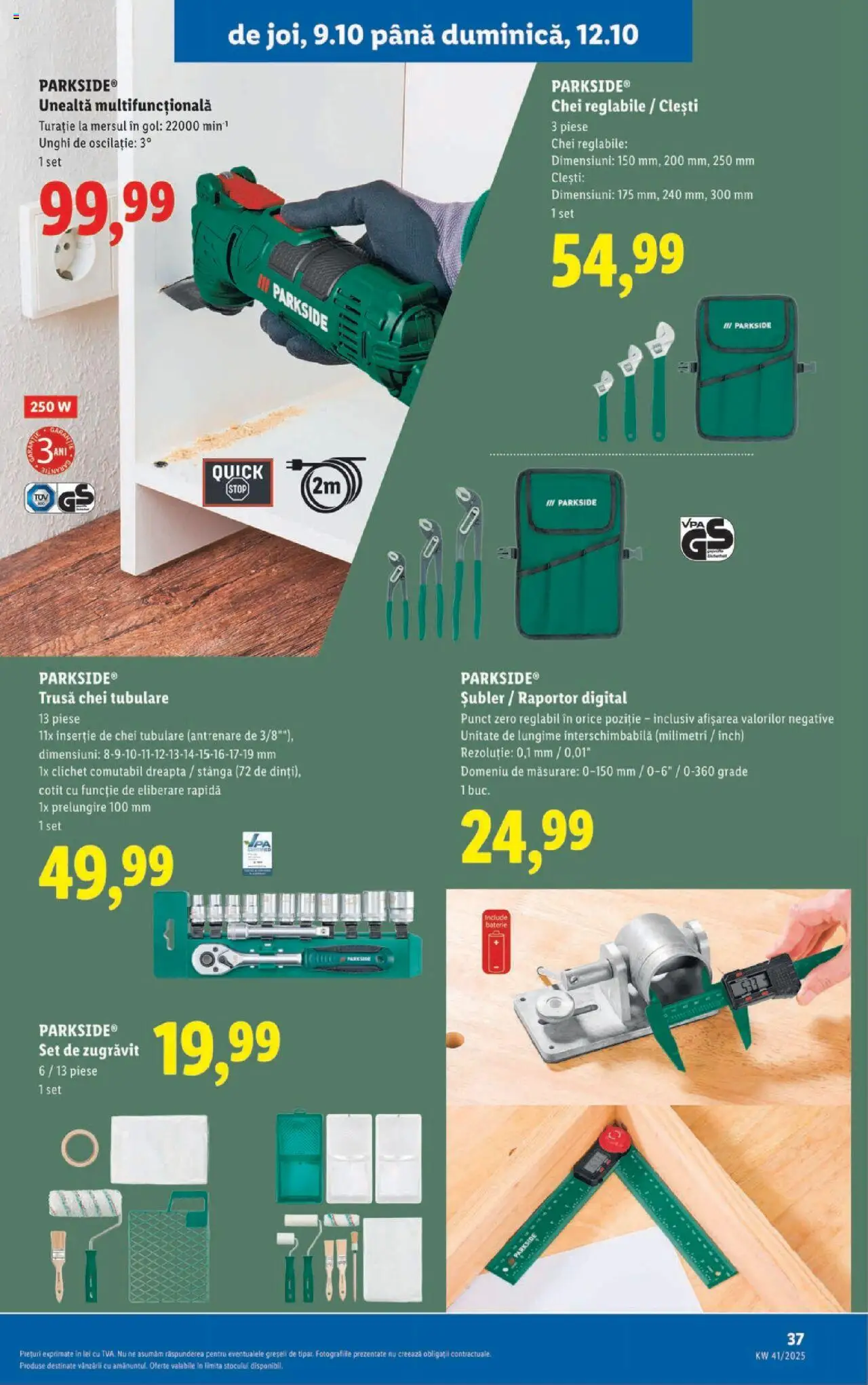 Noul catalog Lidl – valabil de la 06.10.2025 | Pagină: 37 | Produse: Baterie