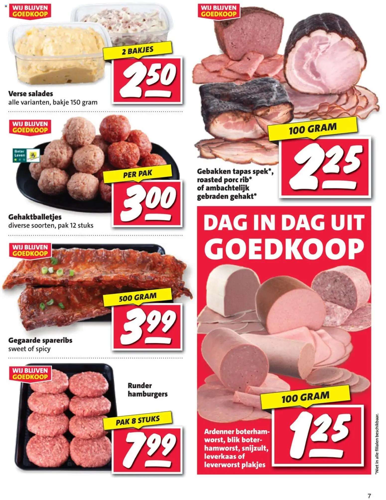 {H1} | Pagina: 7 | Producten: Fogyasztásmérő, Boter, Salades