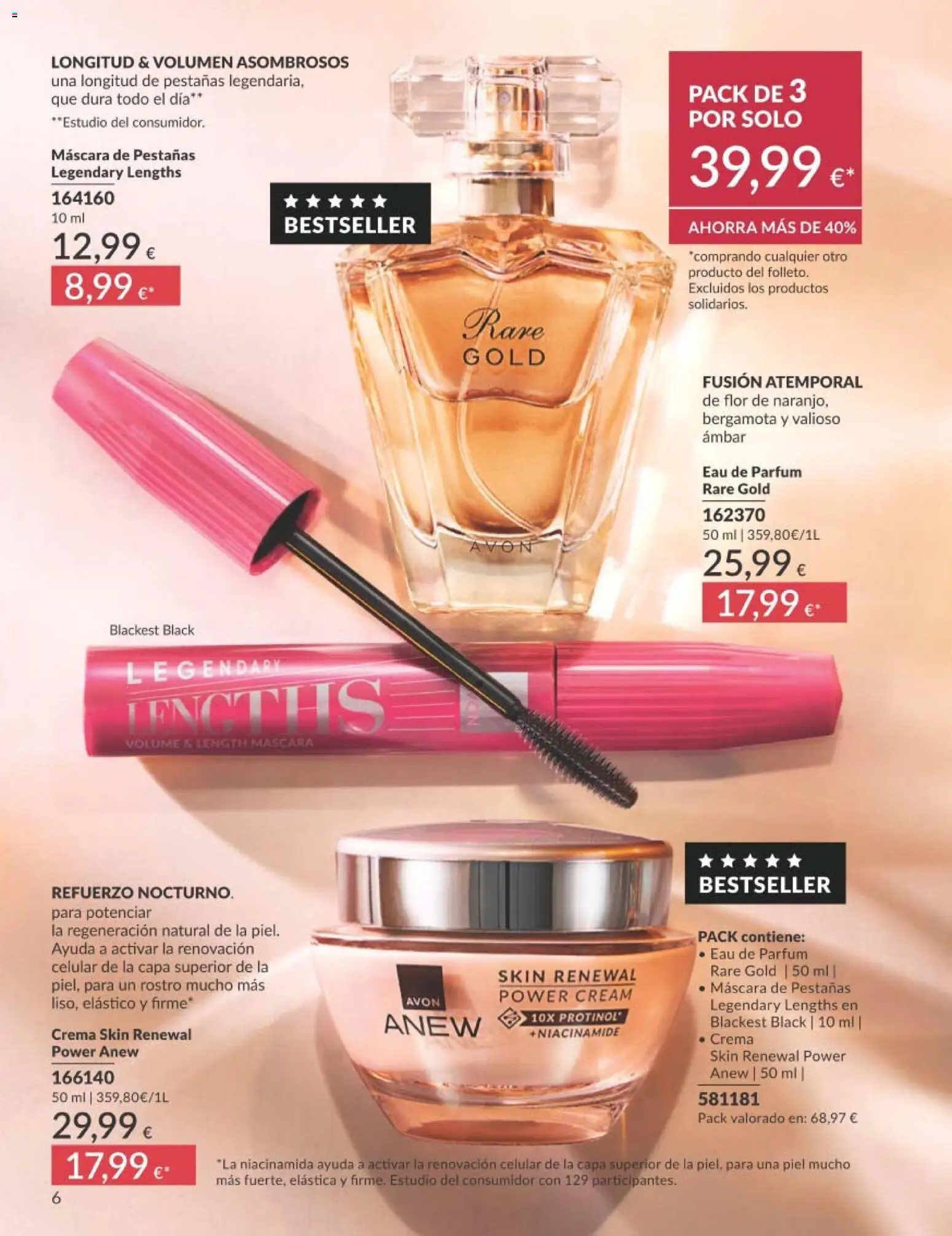 Catálogo AVON campaña 1 │ válido desde el 01.01.2026 | Página: 6 | Productos: Perfume, Máscara, Eau de parfum, Máscara de pestañas