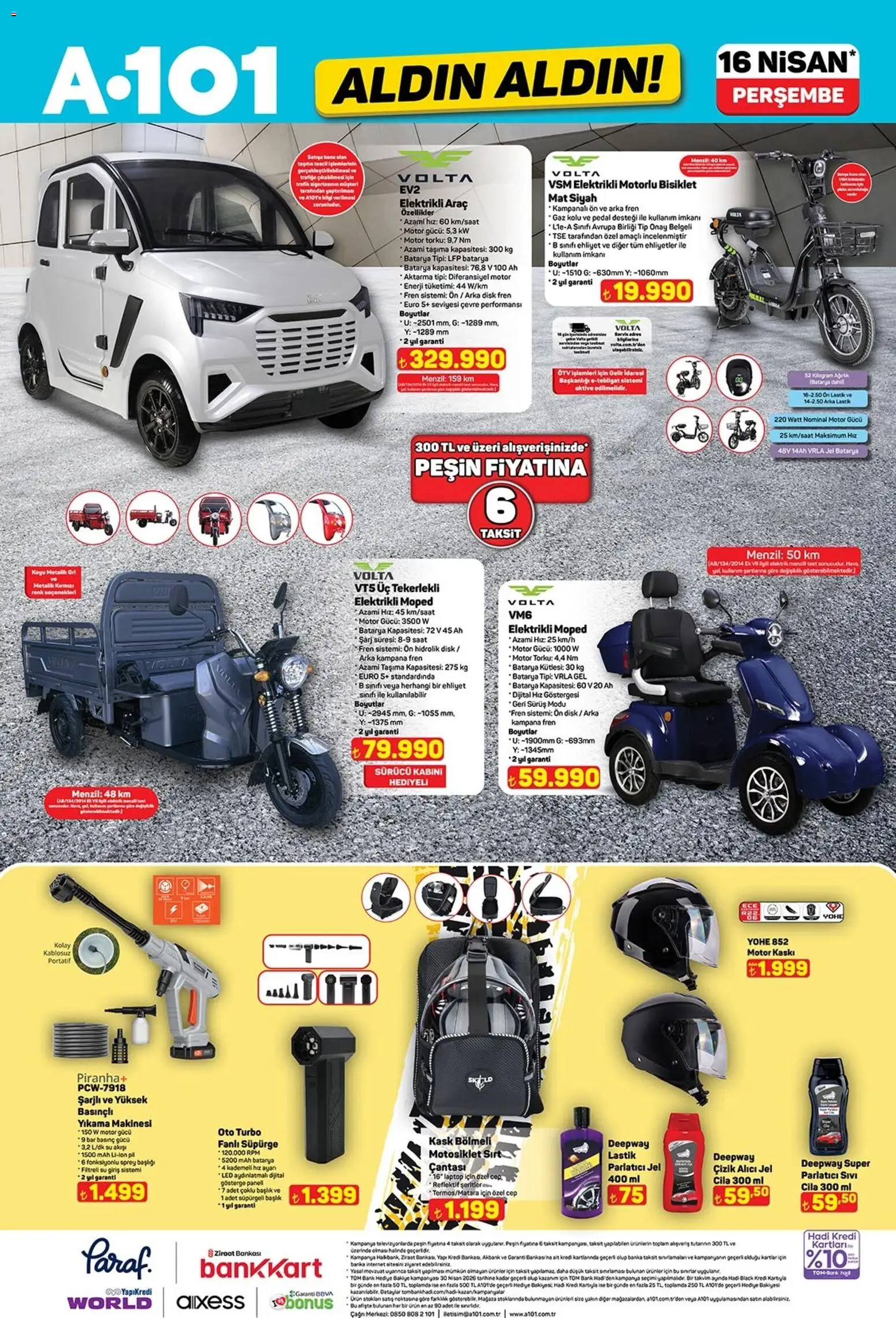 A101 - Katalog Aldın Aldın - 16.04.2026 tarihinden itibaren geçerlidir | Sayfa: 7