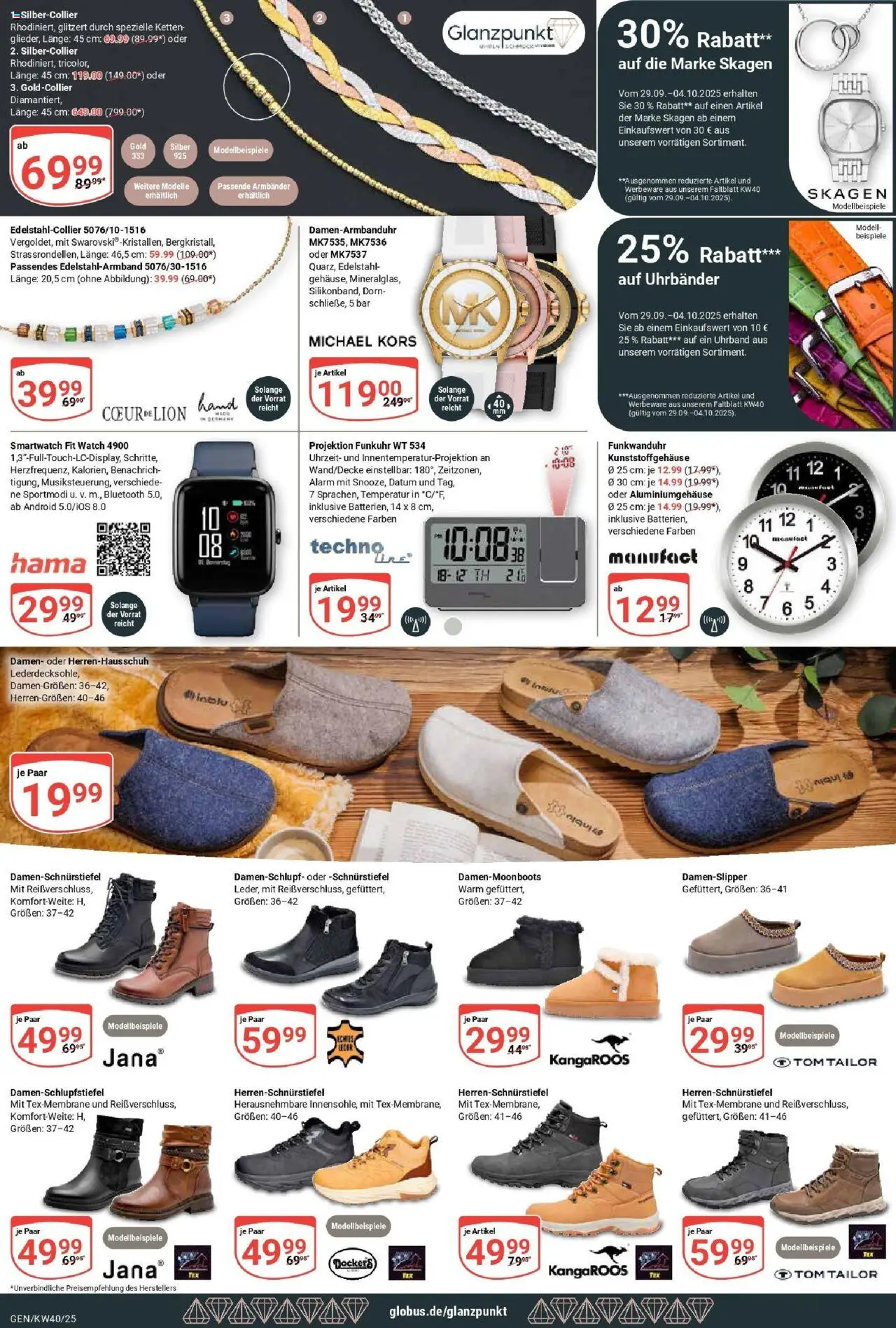 Globus prospekt Gensingen	 – gültig ab 28.09.2025 | Seite: 29 | Produkte: Smartwatch