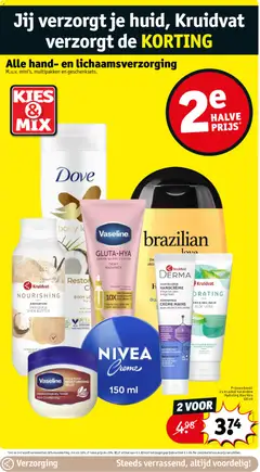 Kruidvat folder week 5 - Voorbeeld van een folder van Kruidvat, geldig van 27.01.2026 | Pagina: 29 | Producten: La, Crème, Handcrème, Kan