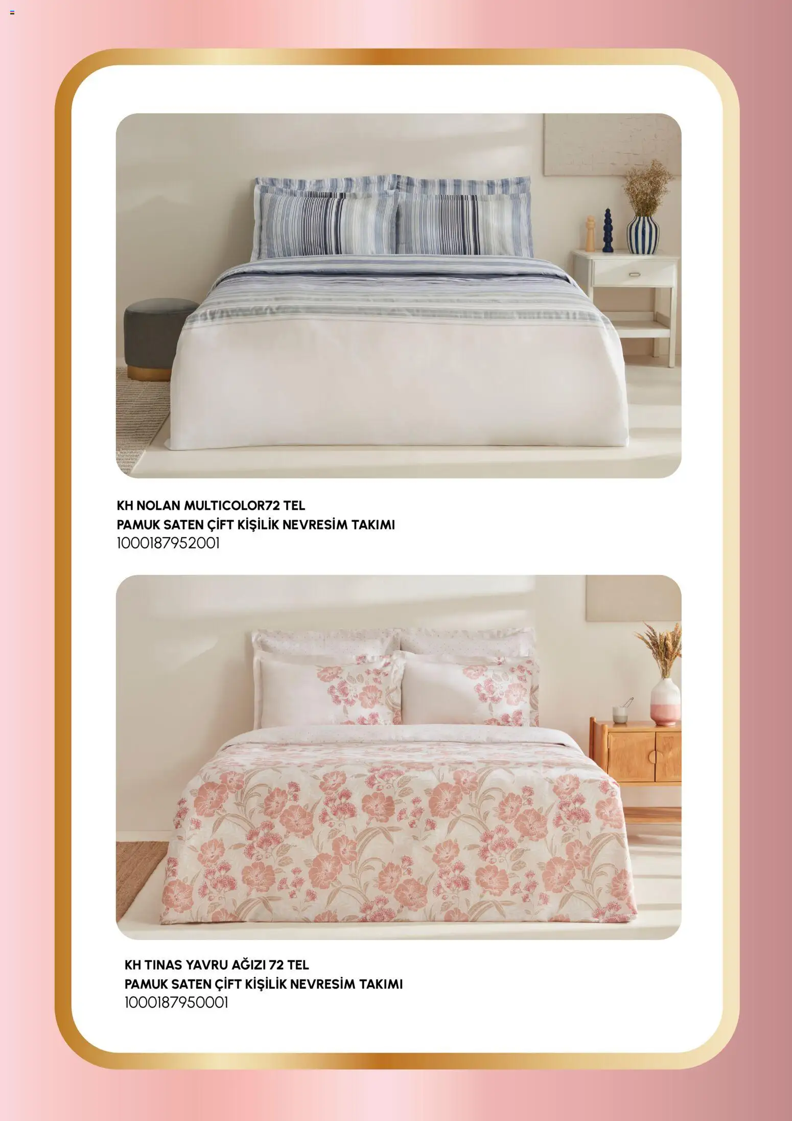 Karaca Home - Anneler Günü - 07.04.2026 tarihinden itibaren geçerlidir | Sayfa: 7 | Ürünler: Nevresim