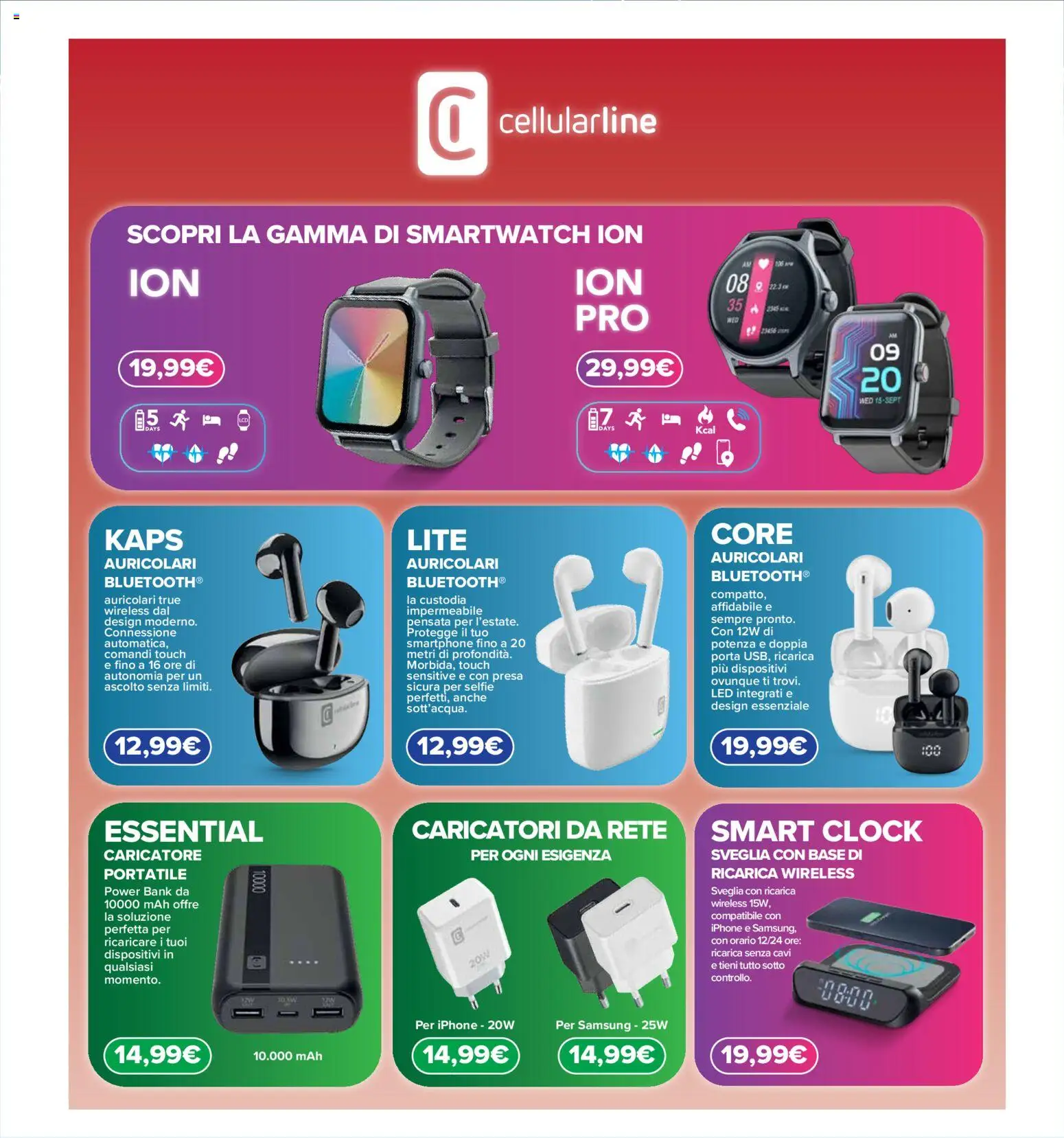 Volantino Euronics del 22.12.2025 | Pagina: 6 | Prodotti: Iphone, Power bank, Smartphone, Smartwatch