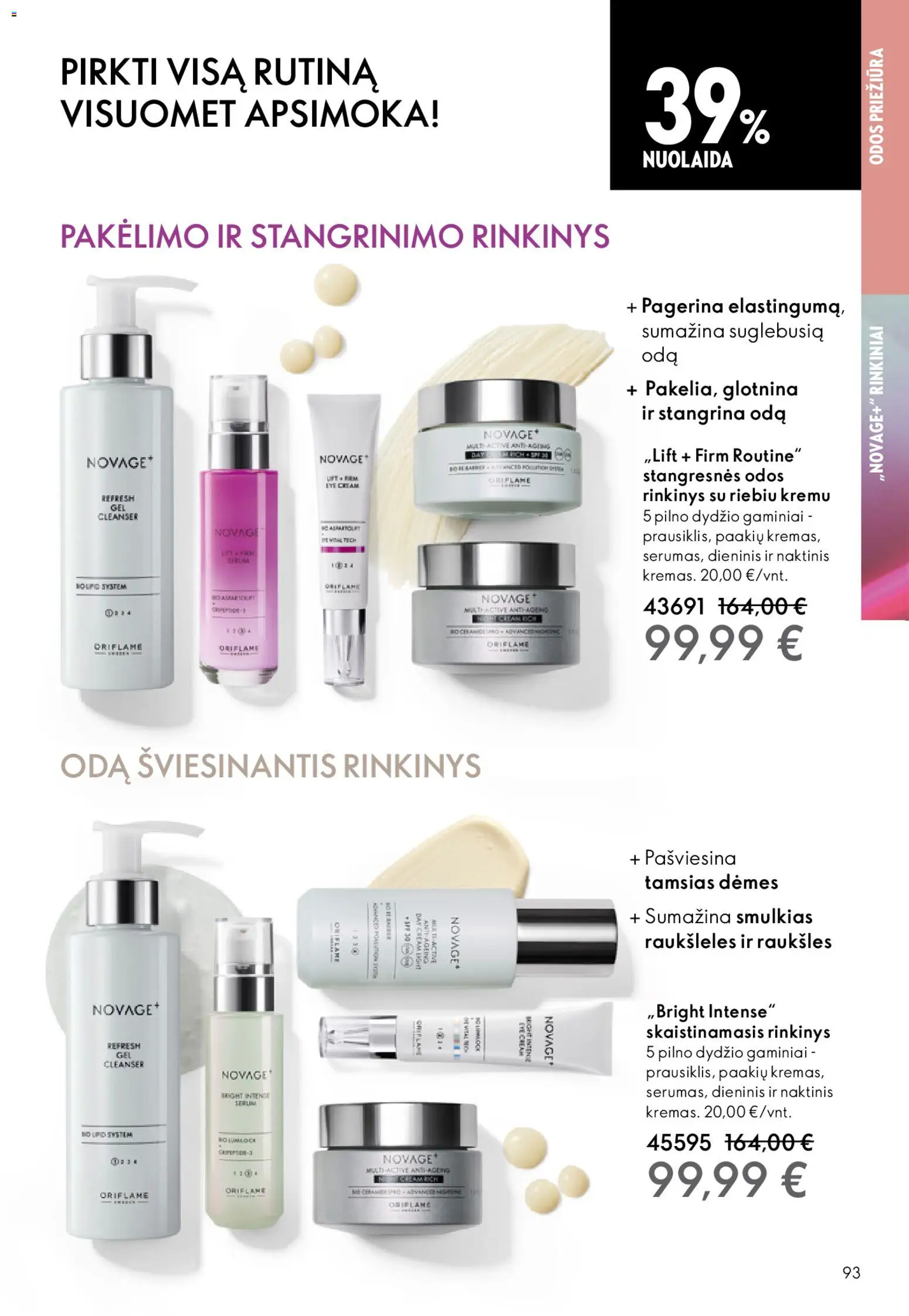 Oriflame akcijos nuo 31.12.2025 | Puslapis: 93