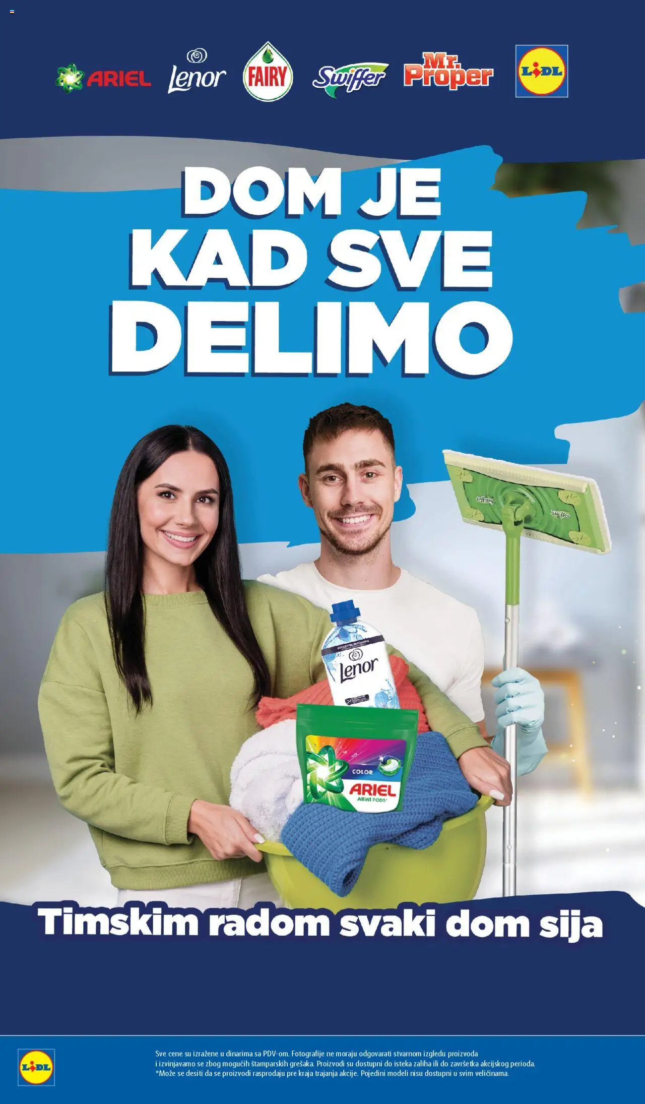 Lidl katalog - važi od 14.08.2025 | Strana: 40 | Proizvode: Ariel, Lenor