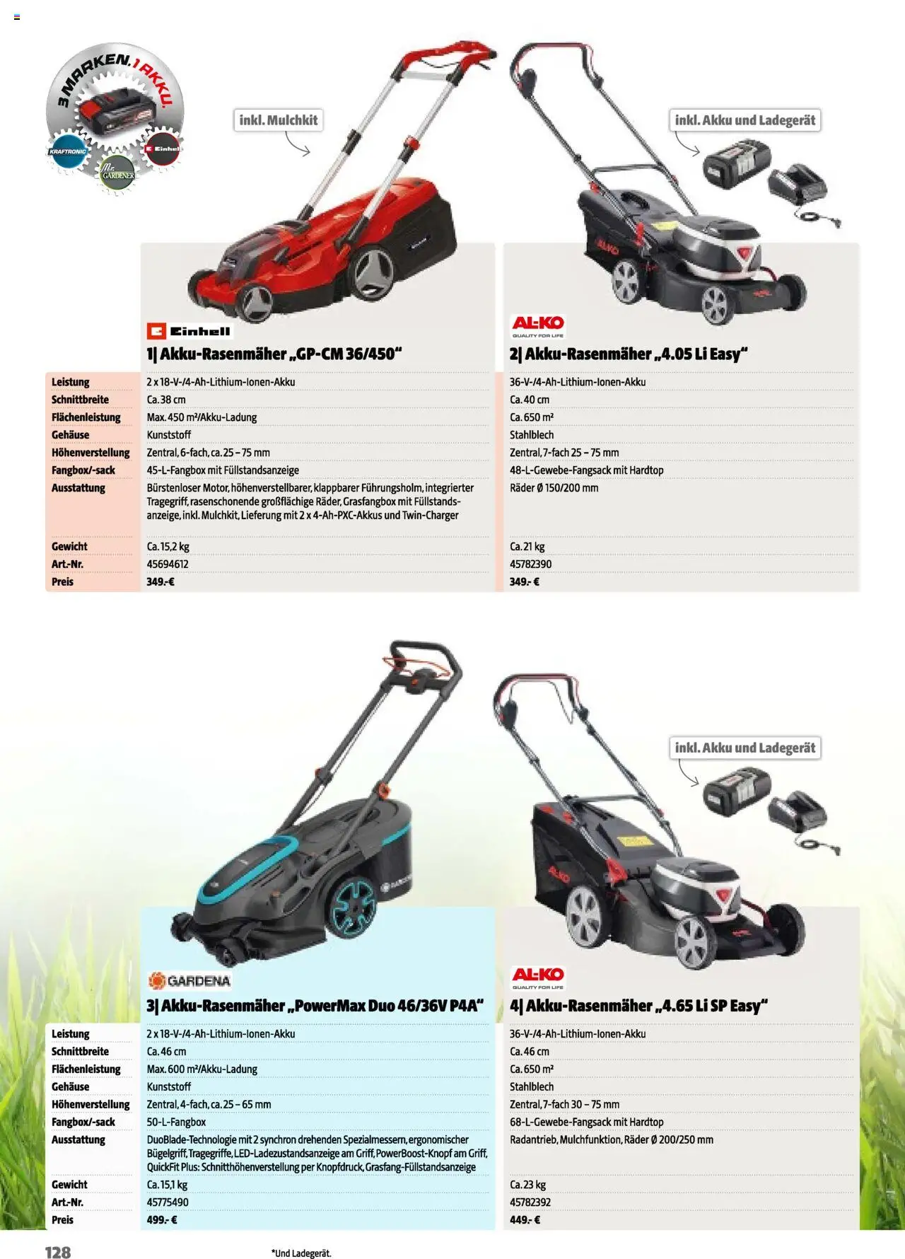 Hagebau Gartenkatalog 2025 gültig ab 05.03.2025 | Seite: 128 | Produkte: Gewicht