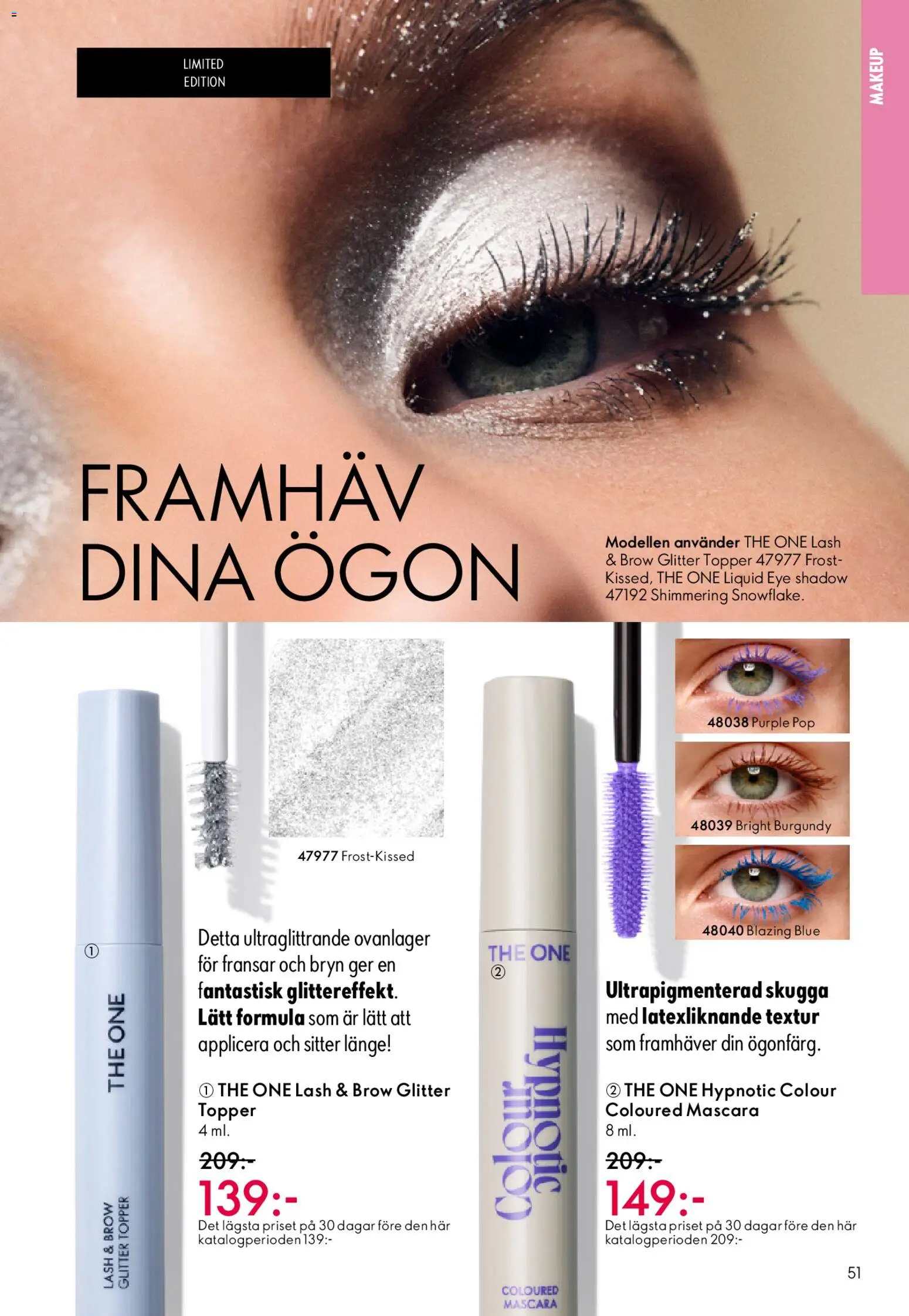 Oriflame reklamblad aktuell från 18.02.2026 | Sida: 51 | Produkter: Mascara