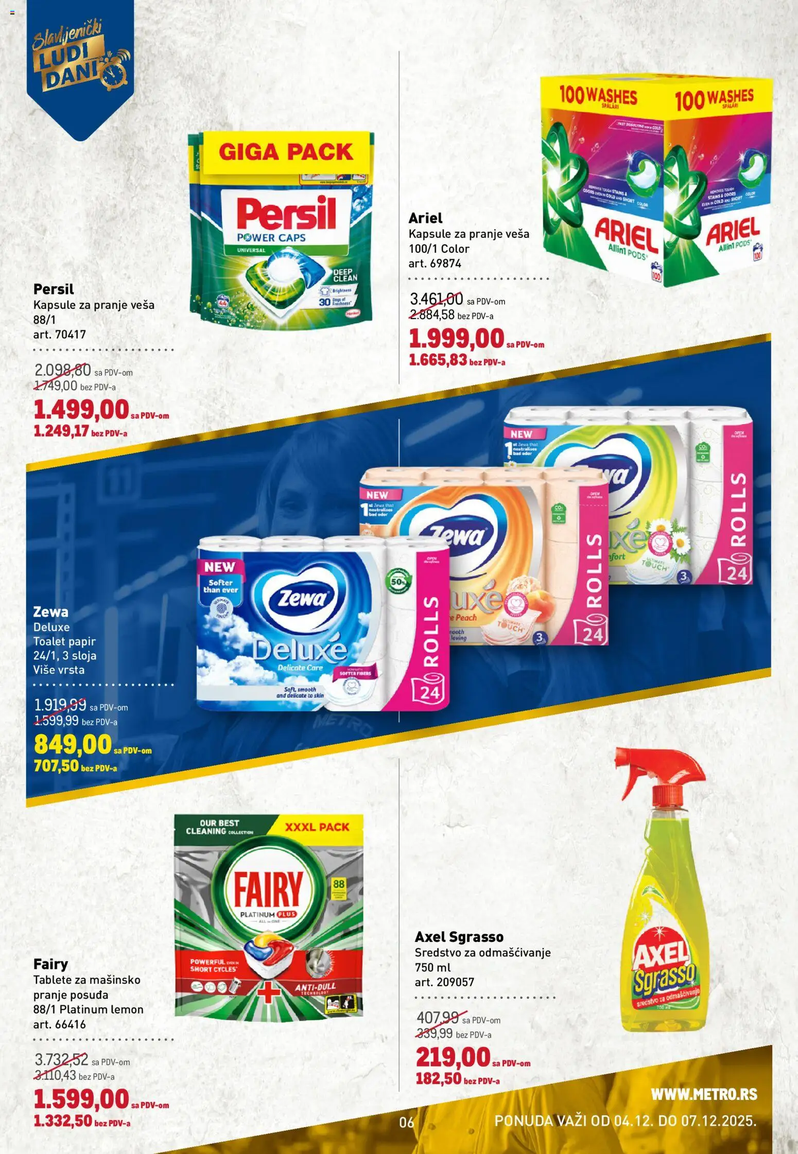 Metro katalog - važi od 04.12.2025 | Strana: 6