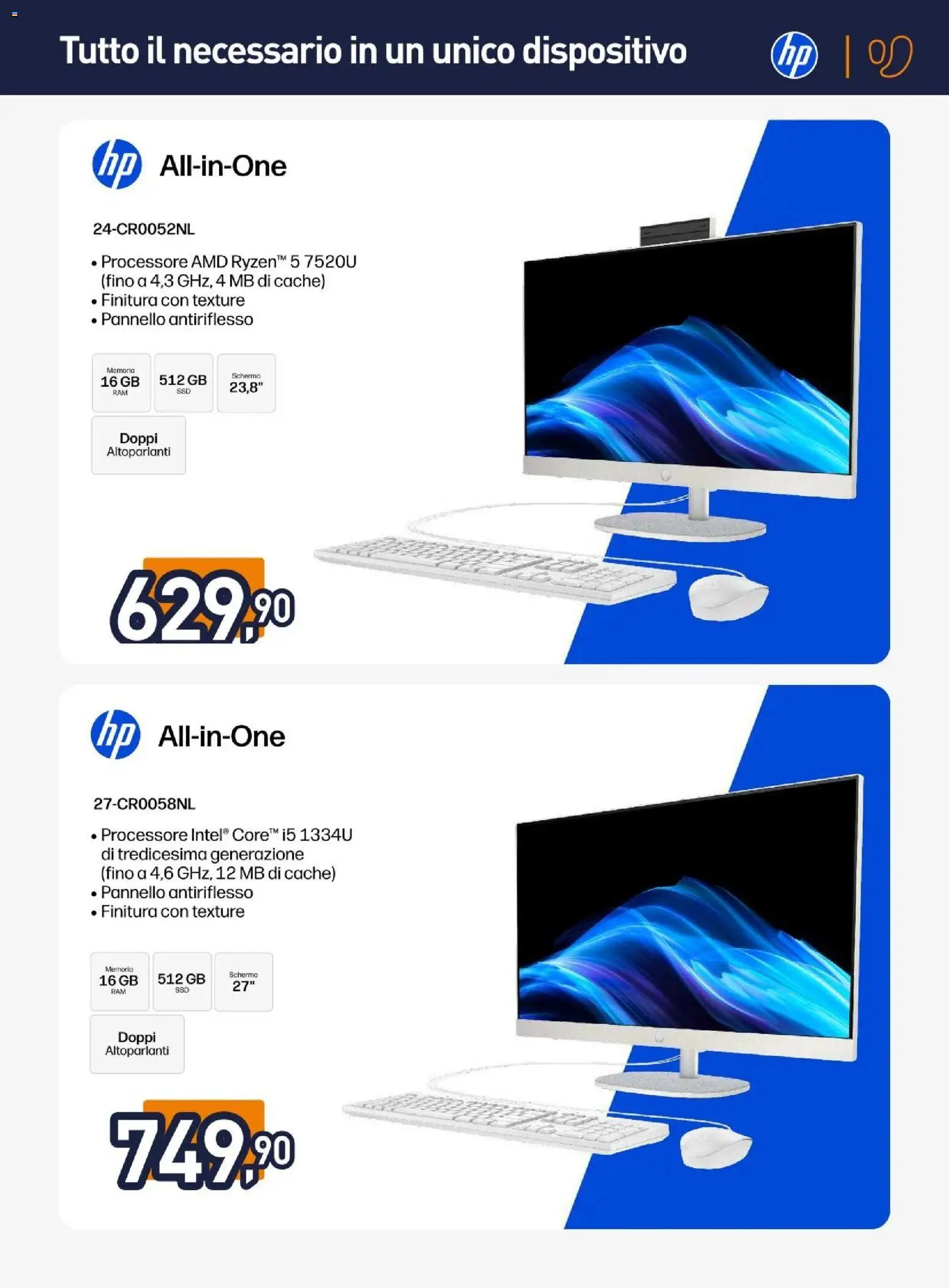 Volantino Unieuro del 16.02.2026 | Pagina: 7 | Prodotti: Schermo