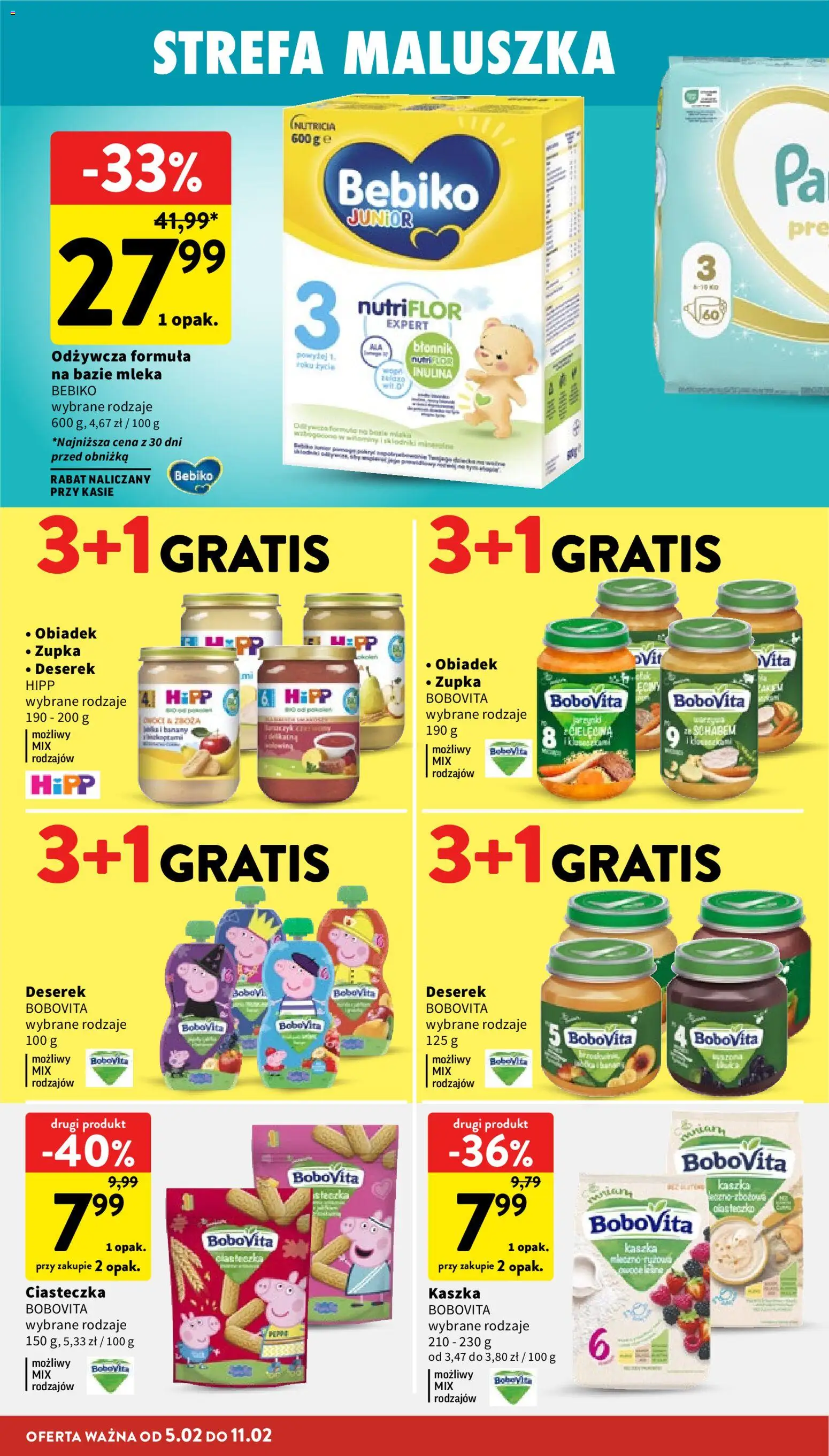 Intermarche Gazetka od 05.02.2026 | Strona: 34 | Produkty: Mleka, Ciasteczka