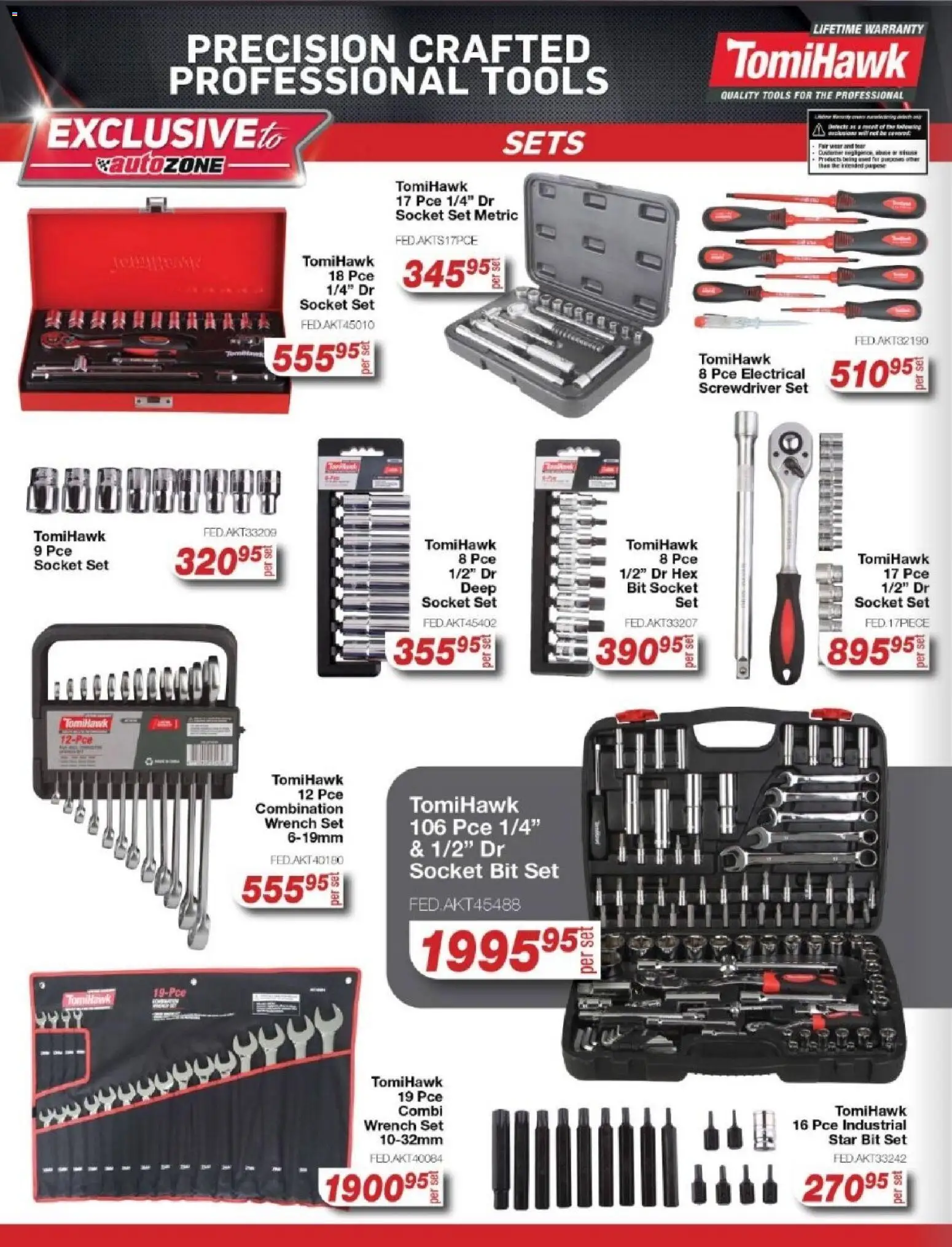 New AutoZone catalogue – valid from 22.10.2025 | Page: 16 | Products: Socket set, Wrench, Socket