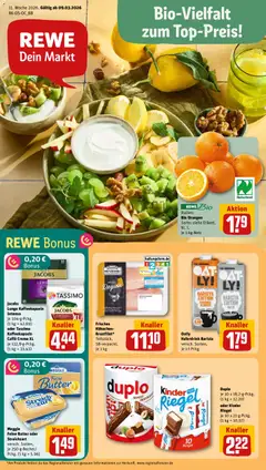 Rewe Prospekt 	 ab 09.03.2026 gültig