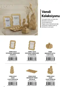 01.03.2026 tarihinden itibaren geçerli olan Karaca Home kataloğu önizlemesi | Sayfa: 8 | Ürünler: Kutu, Vazo