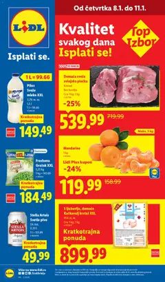 Lidl katalog - pregled Lidl kataloga - važi od 08.01.2026